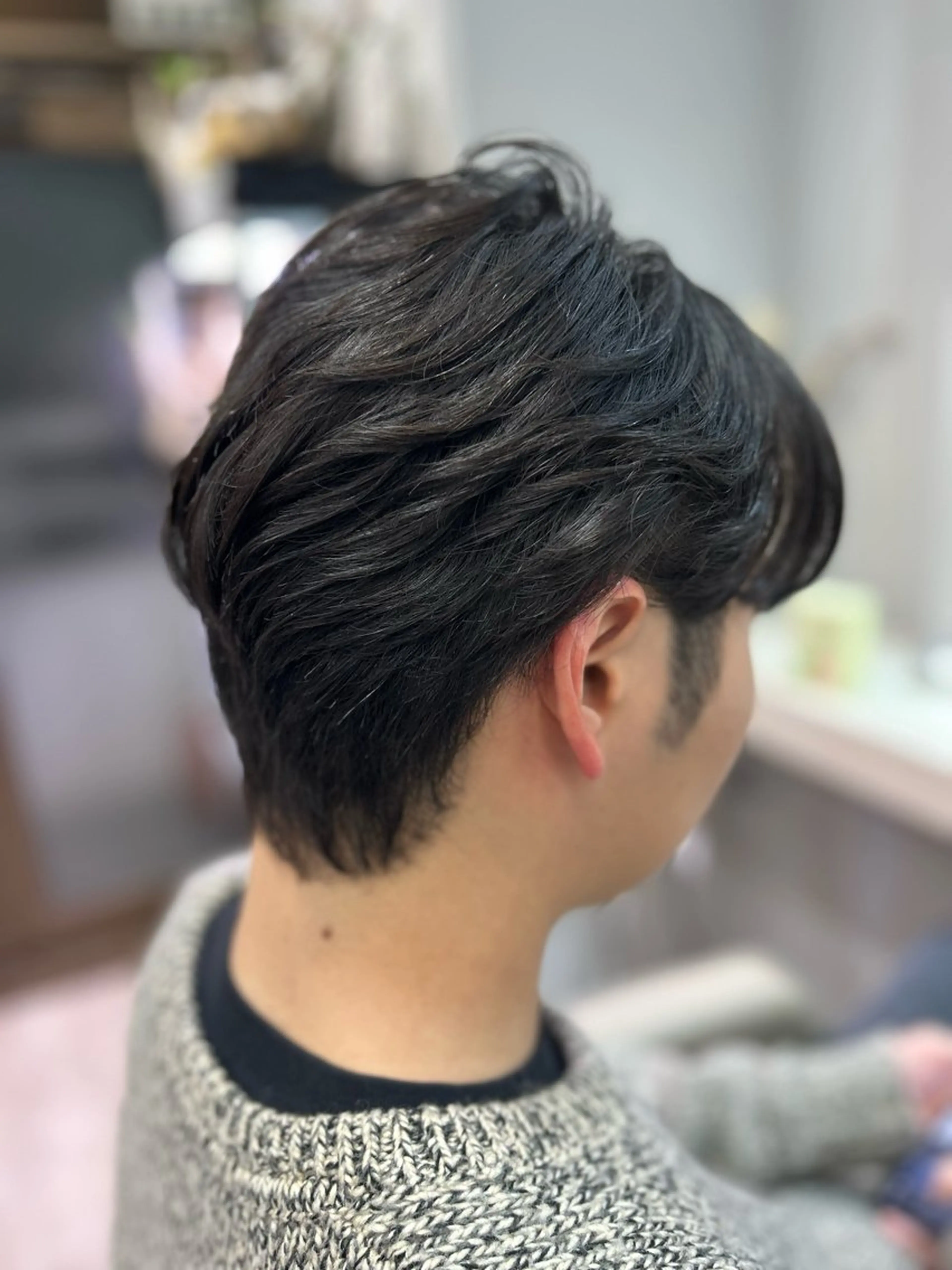 ショート カット パーマ 池田 太一のヘアスタイル