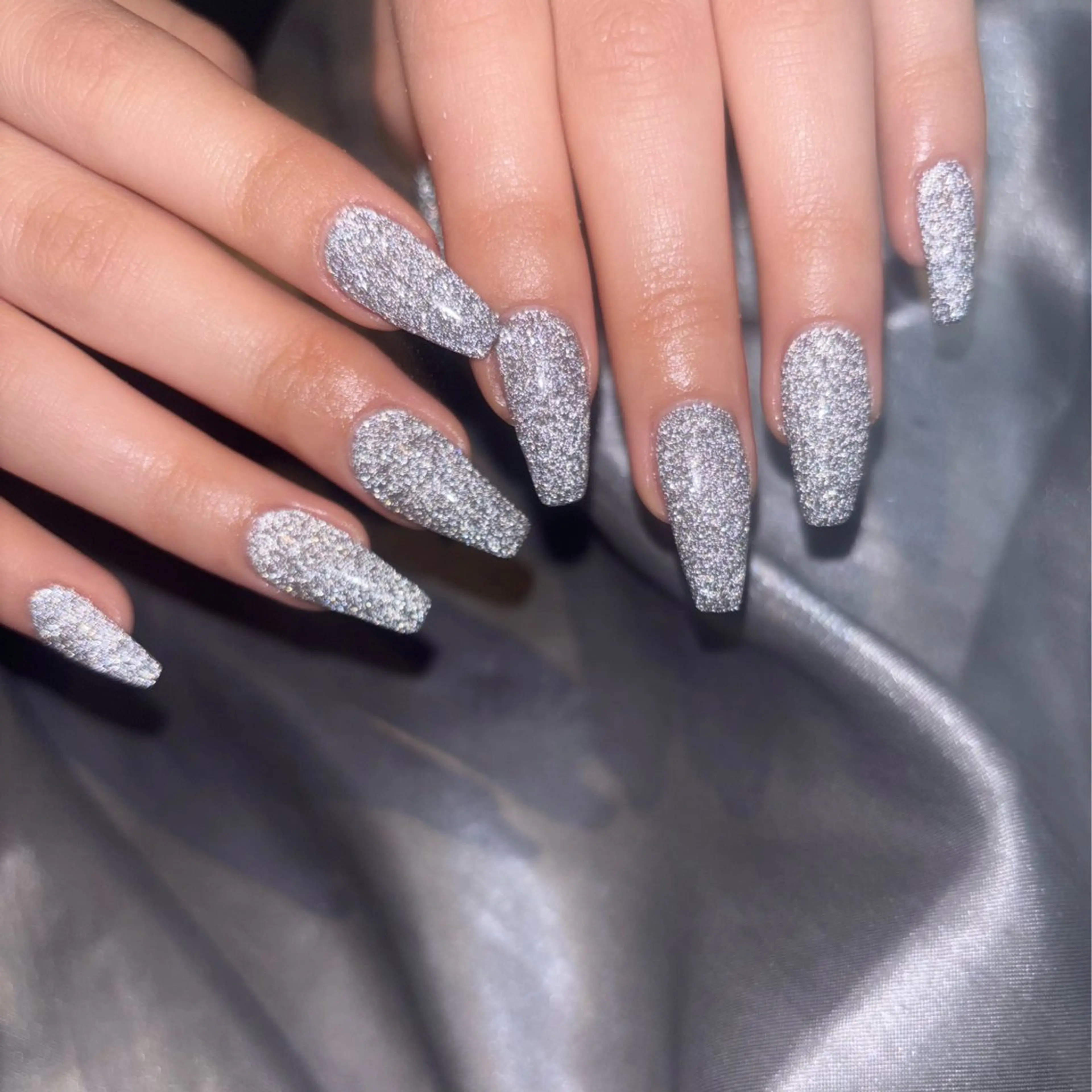 他店オフ込み　キラキラ💎フラッシュ📸10本ネイルコースの写真