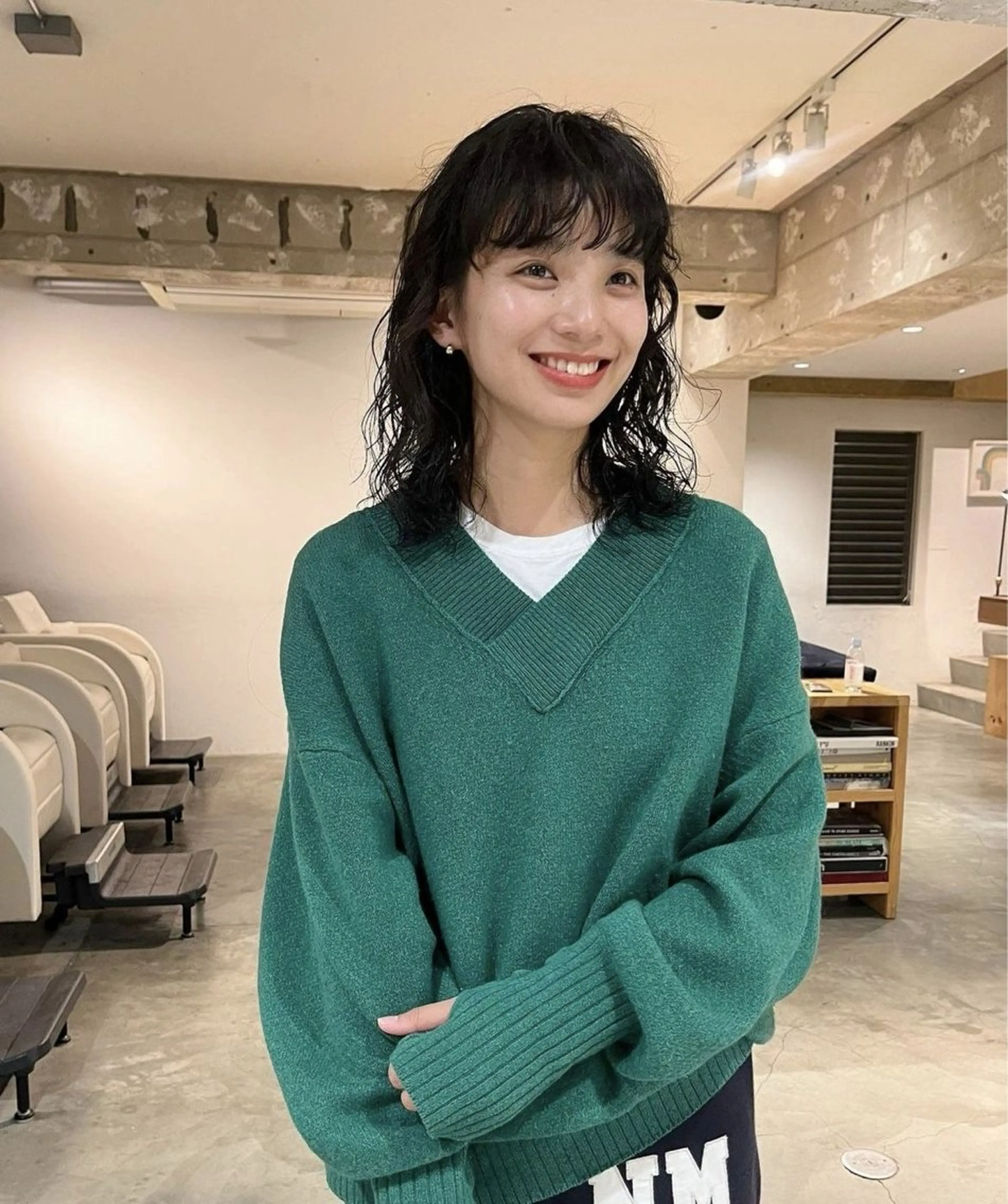 ロング パーマ NERO 松井 隆人のヘアスタイル