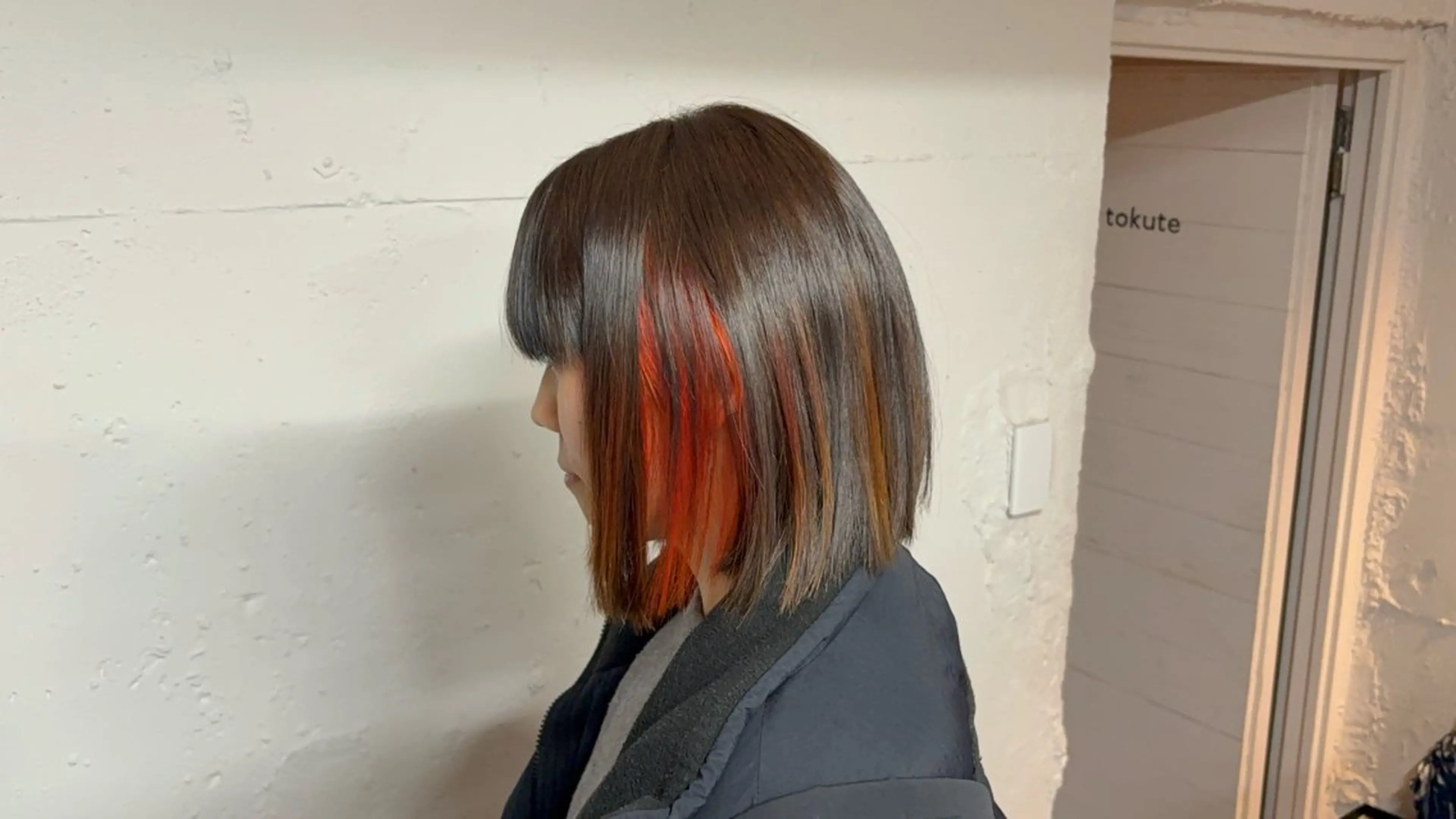 ショート tokute 中野真咲🐺のヘアスタイル