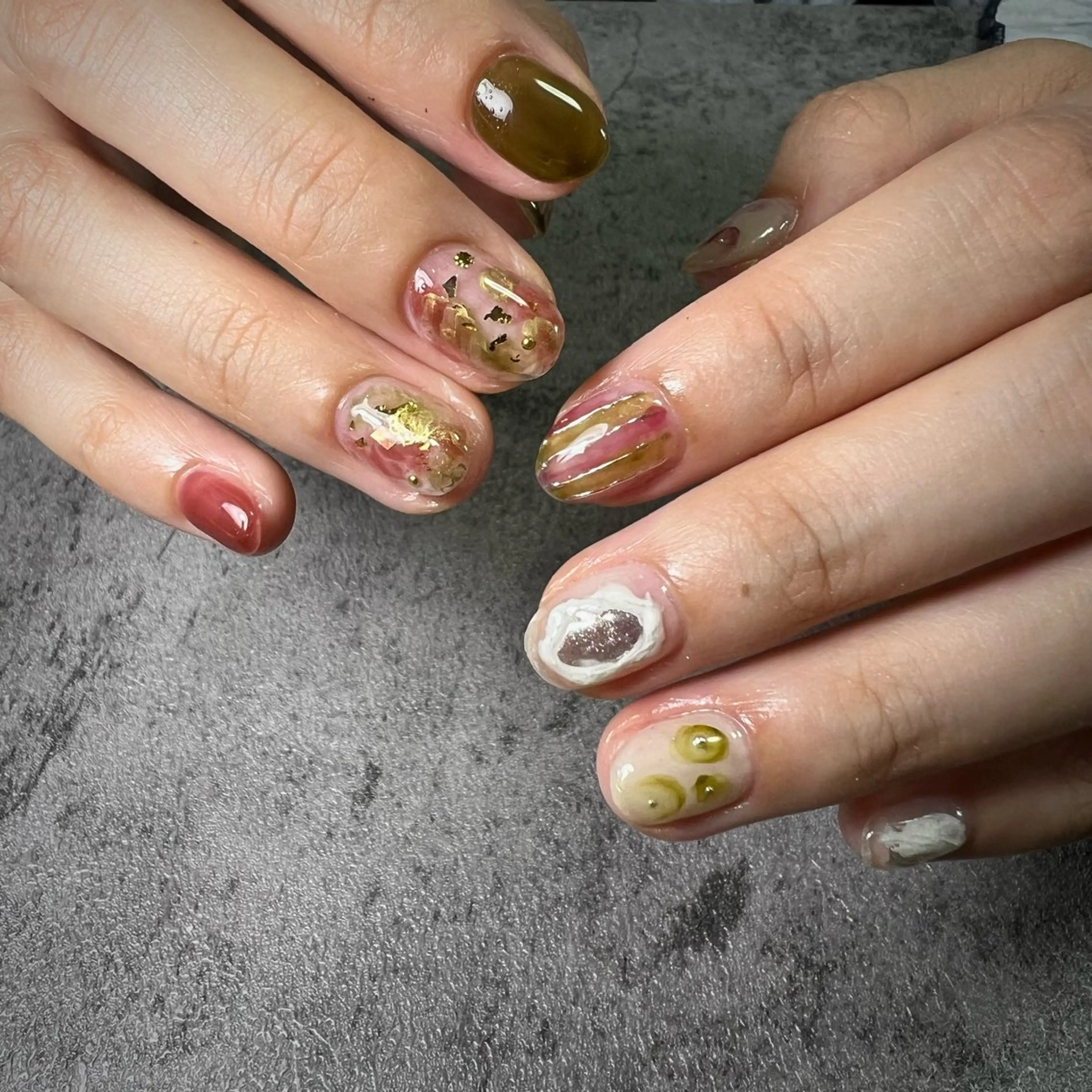 ネイル ハンドネイル μ3.nail mayuのネイルデザイン