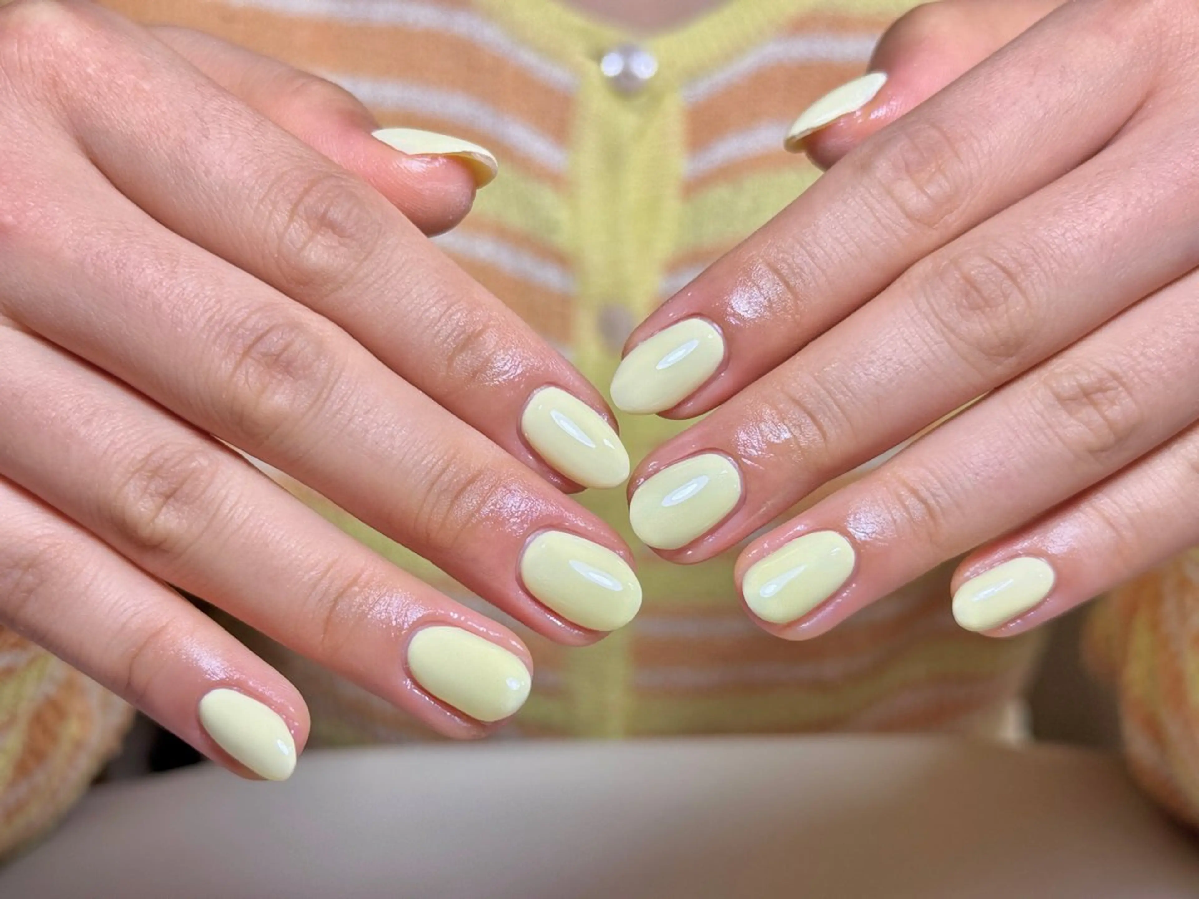 ネイル チークネイル 長さ出し フレンチネイル ジェルネイル 韓国ネイル ハンドネイル Rolakira マニのネイルデザイン