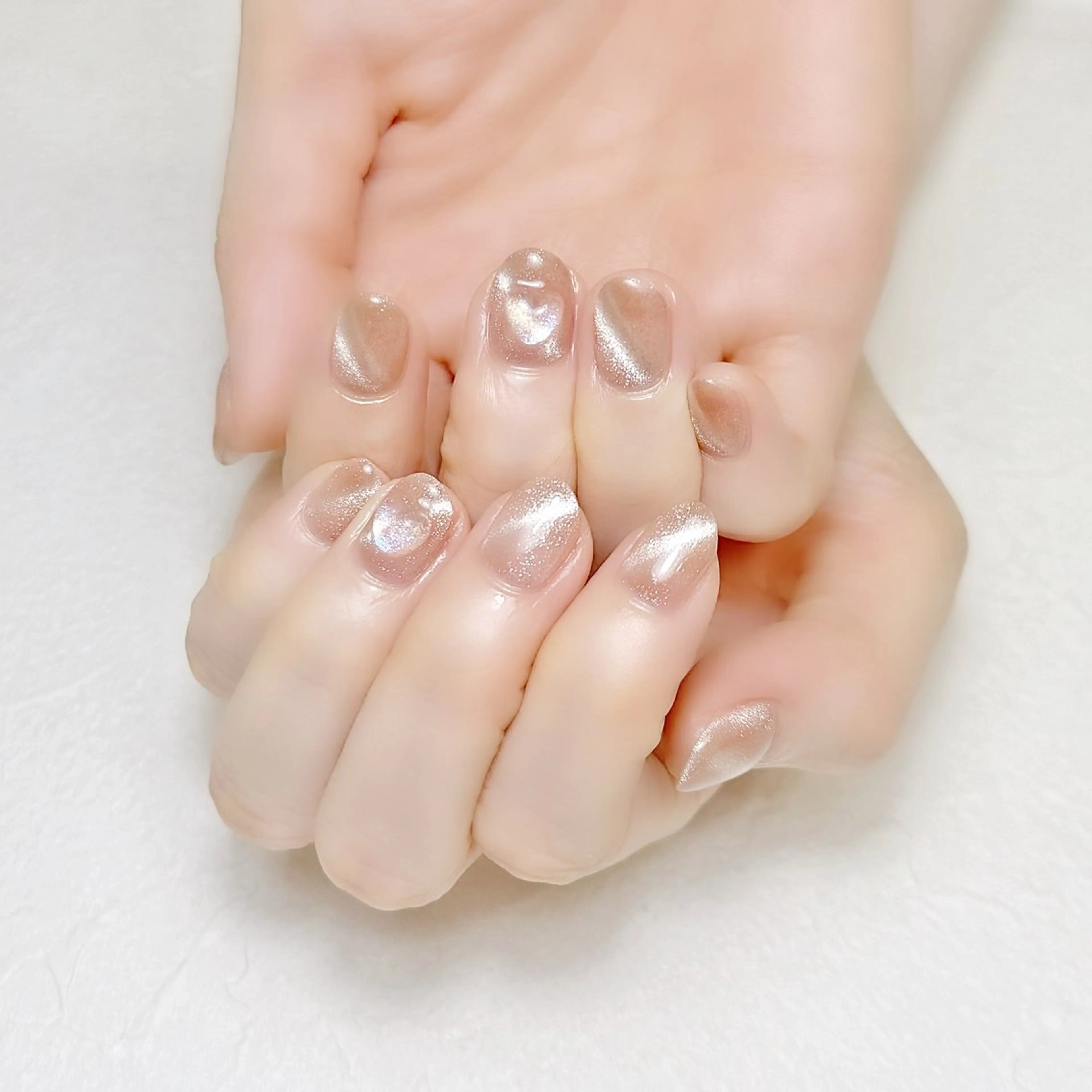 ネイル ハート オフィスネイル シンプルネイル rouse nail RISATOのネイルデザイン