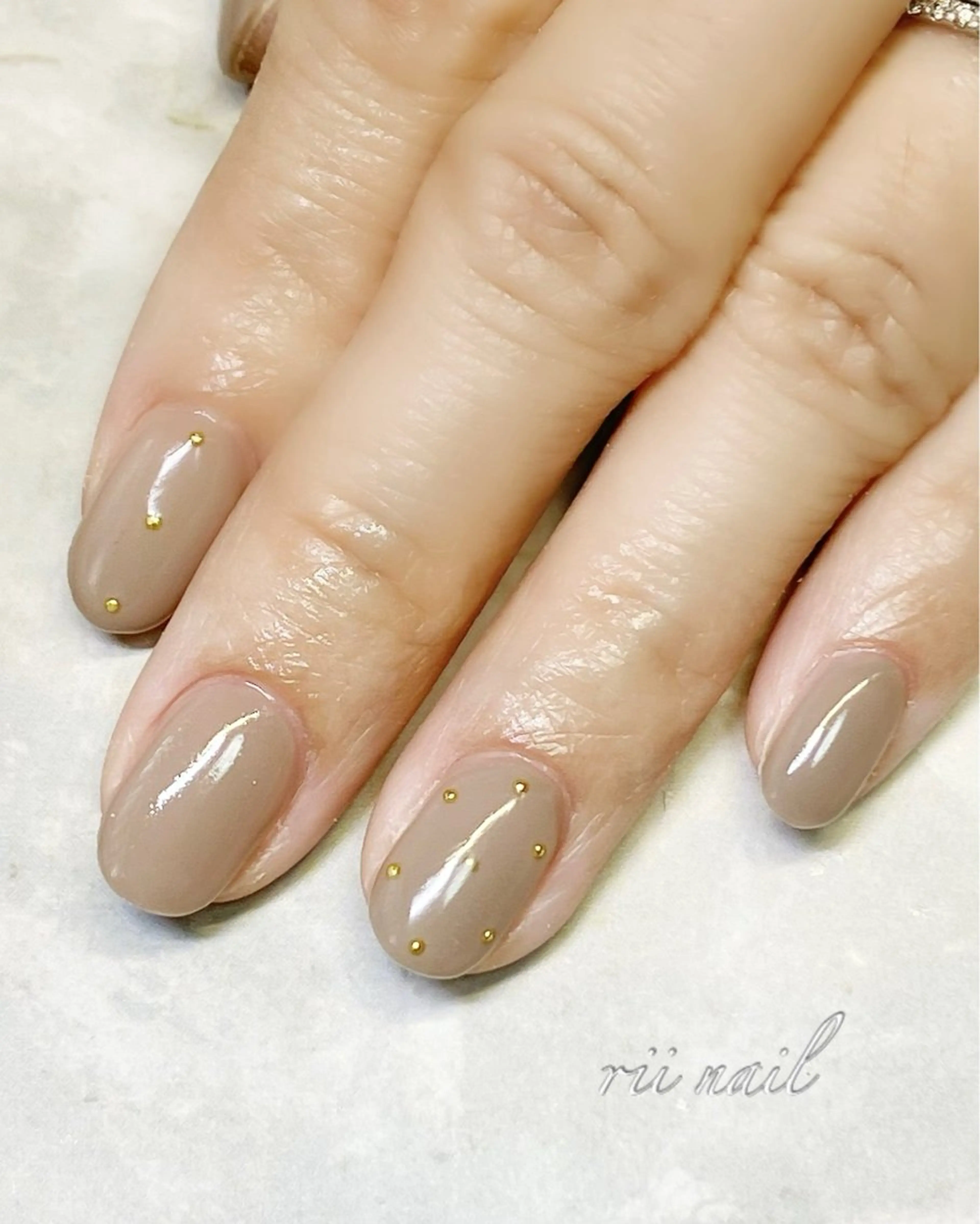ネイル アートネイル ワンカラーネイル ハンドネイル rii 　nail所属・rii  nail rikoのネイルデザイン