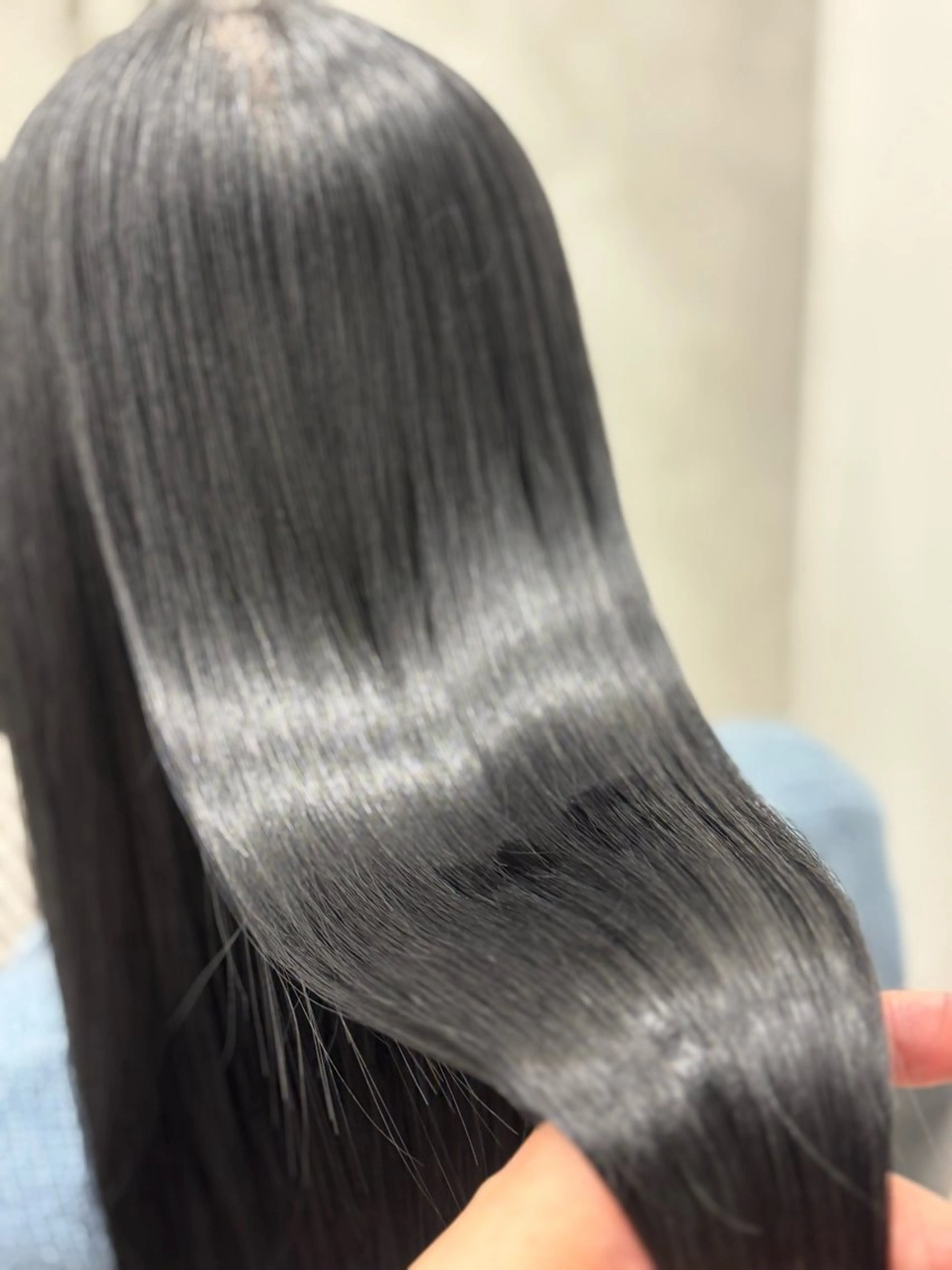 ロング カラー 髪質改善 縮毛矯正 トリートメント ヘアカラー 縮毛矯正 トリートメント 巻ける縮毛矯正🌸 勝倉　麗のヘアスタイル