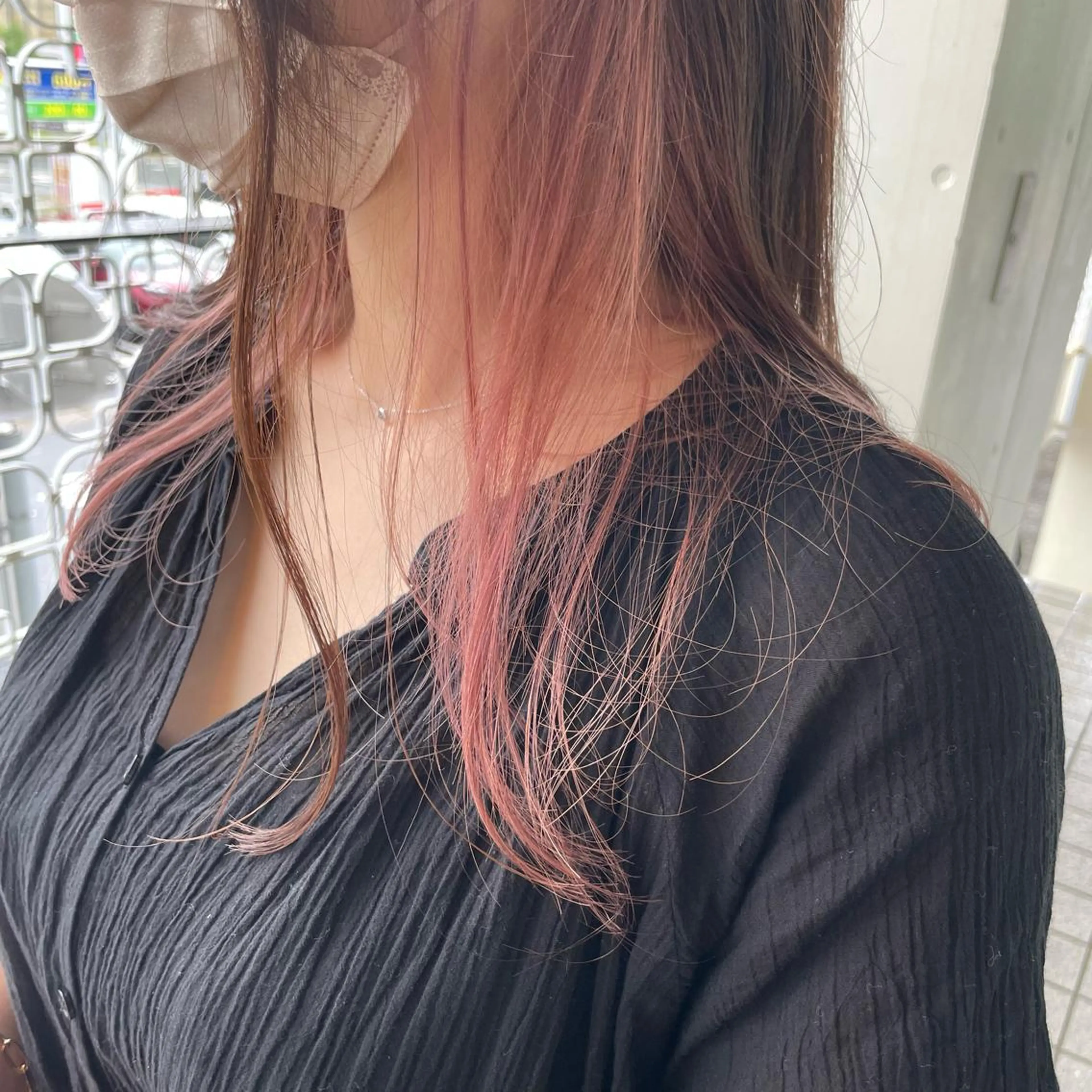 セミロング カラー カット ヘアカラー トリートメント grace by happiness所属・艶髪/巻ける縮毛矯正 /髪質改善naoのヘアスタイル