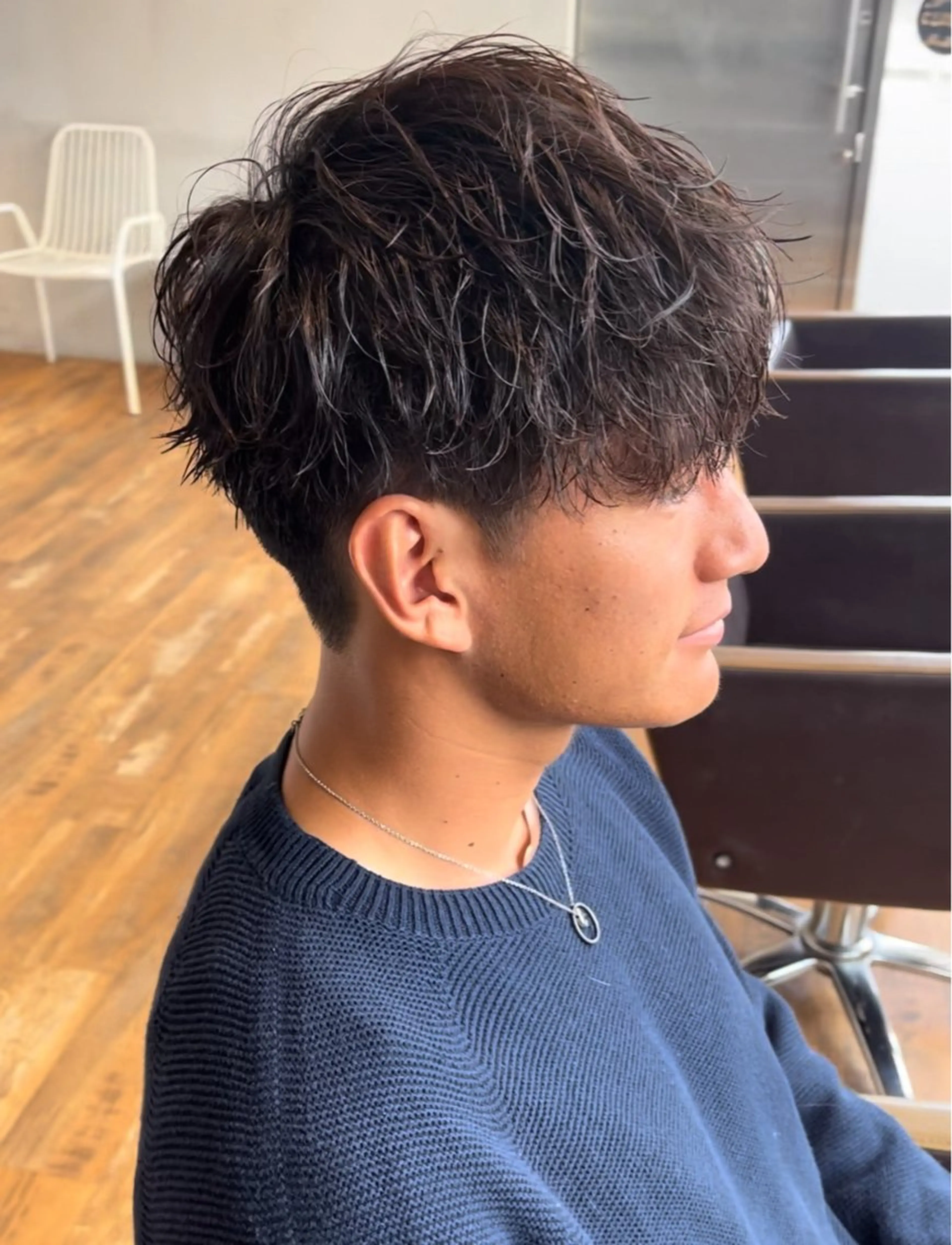 パーマ メンズ メンズパーマ ニュアンスパーマ カット パーマ CUORE HAIR ange水戸所属・🌟パーマリスト 鈴木雄大🌟のヘアスタイル