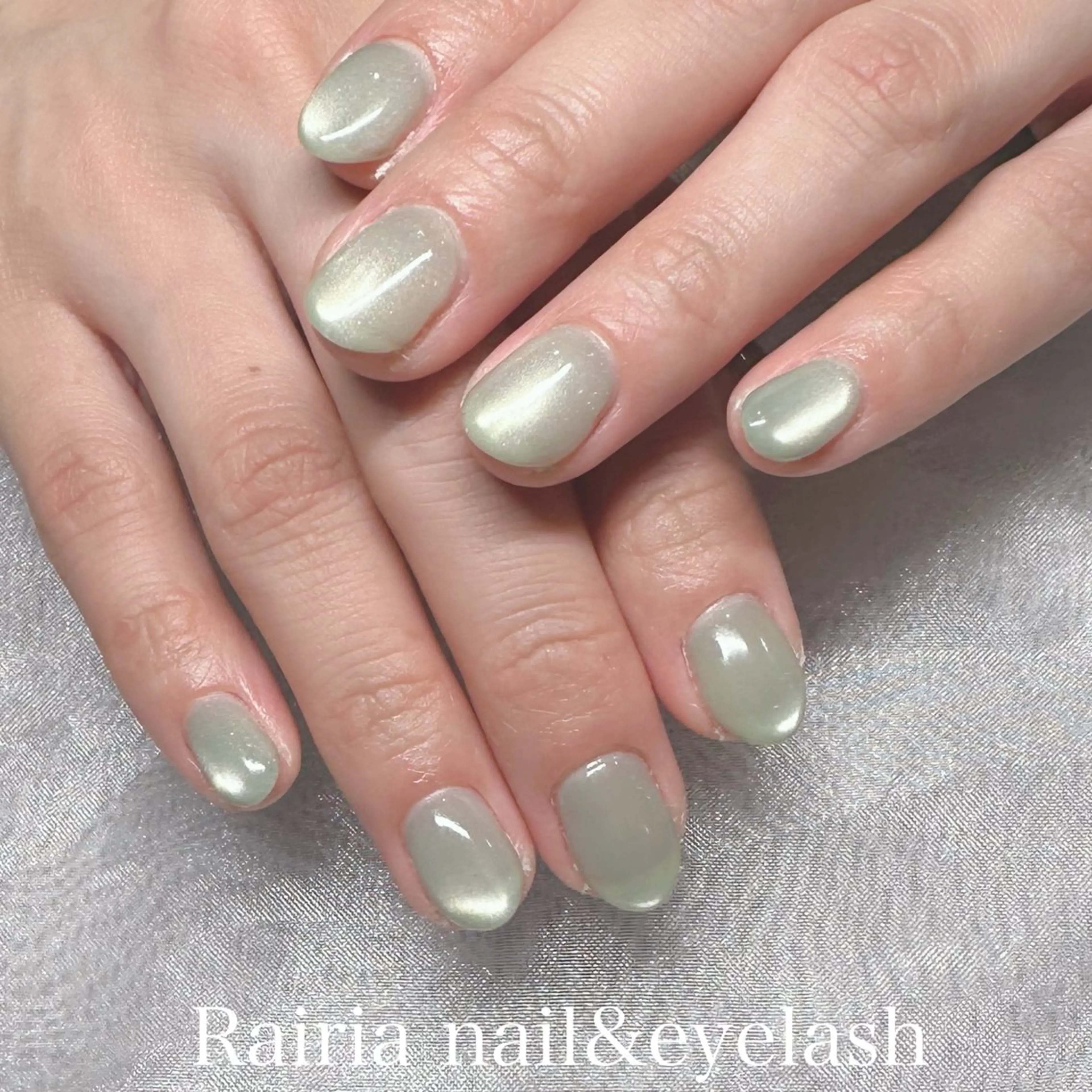 ネイル ジェルネイル マグネットネイル パラジェル ハンドネイル Rairia nail所属・ライリアネイル Mikuのネイルデザイン