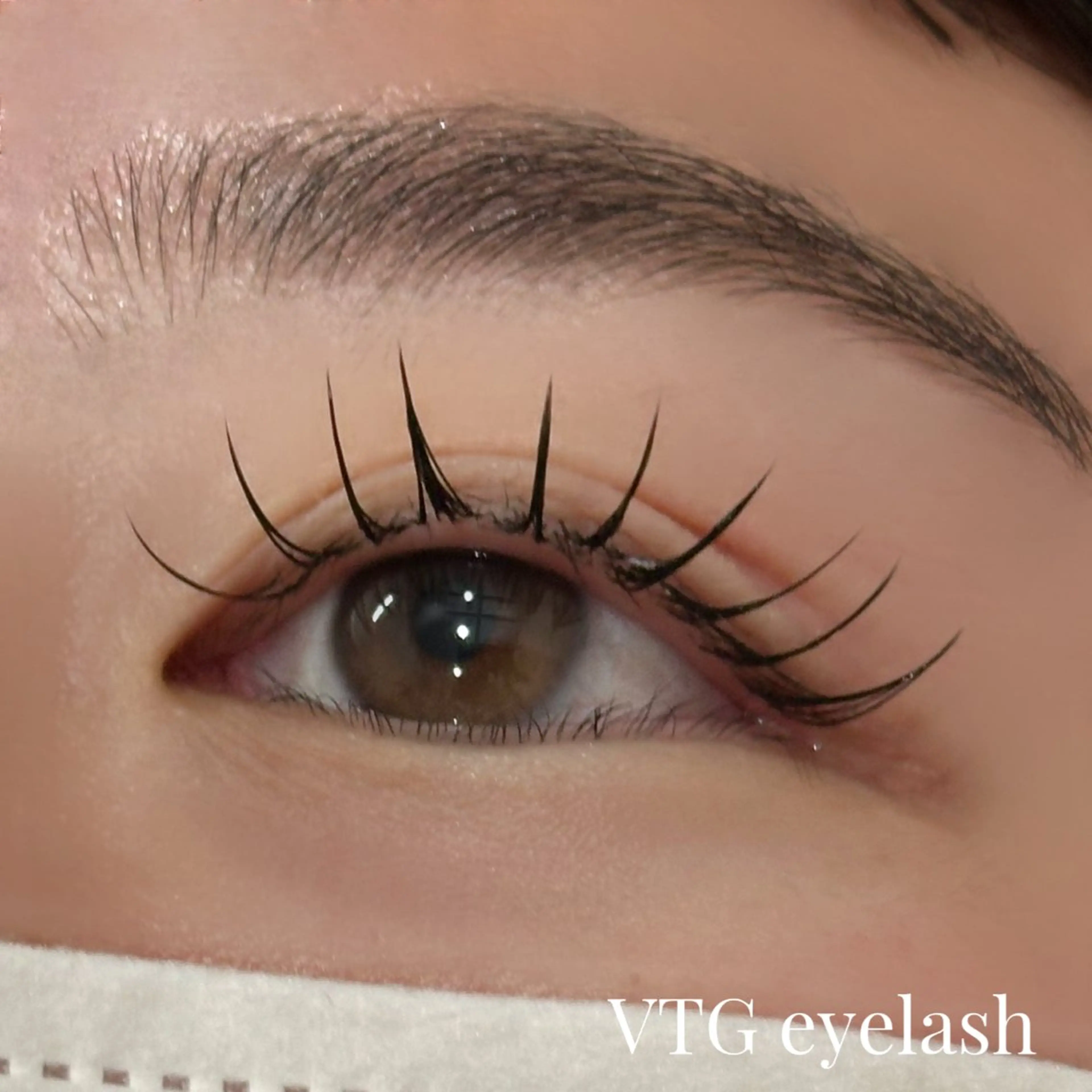 マツエク・マツパ フラットラッシュ VTG eyelash 土浦店所属・VTGeyelash 土浦/大橋愛華のマツエク・マツパデザイン