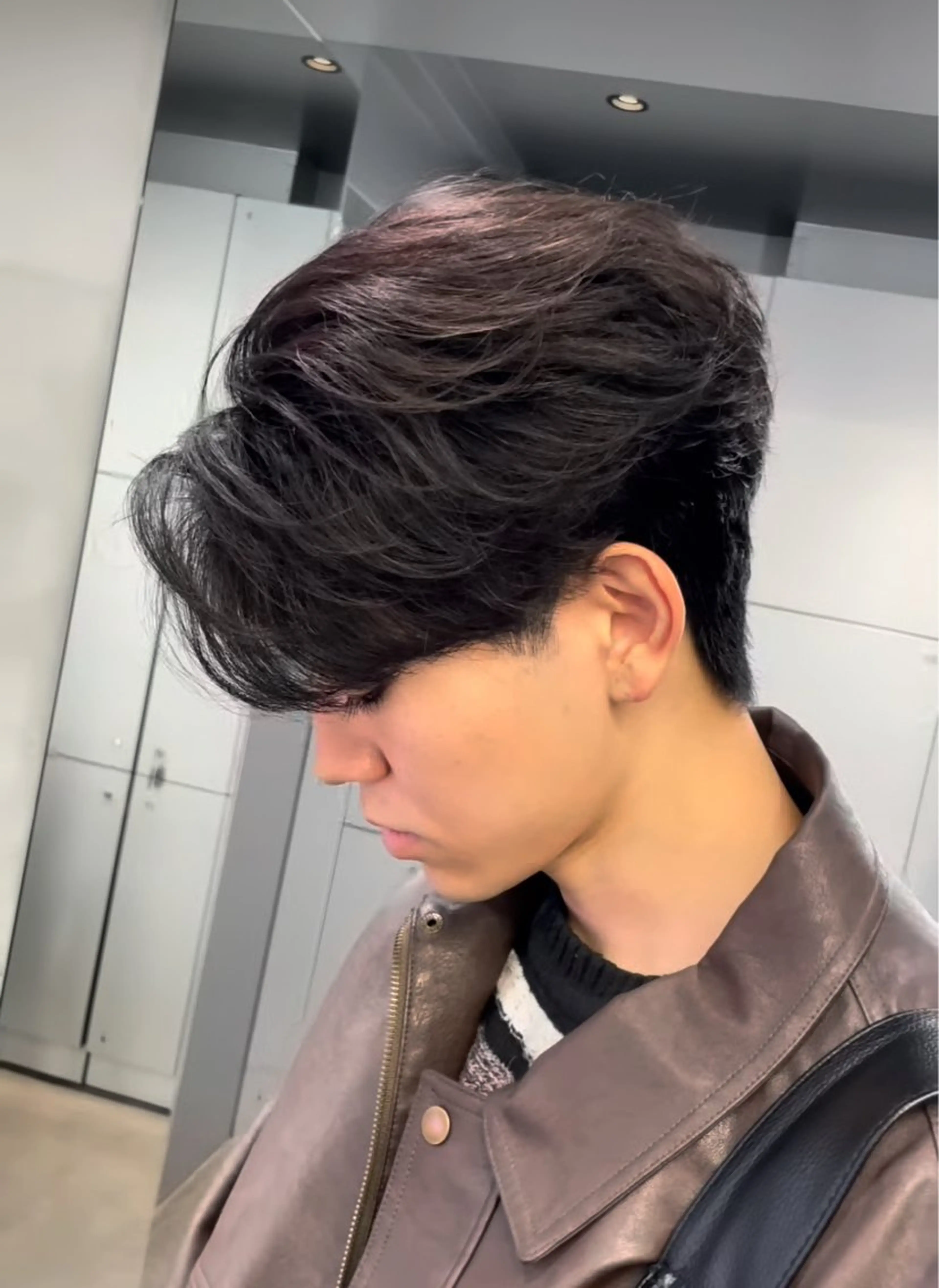 パーマ メンズ フェザーパーマ メンズパーマ 高橋 晴のヘアスタイル