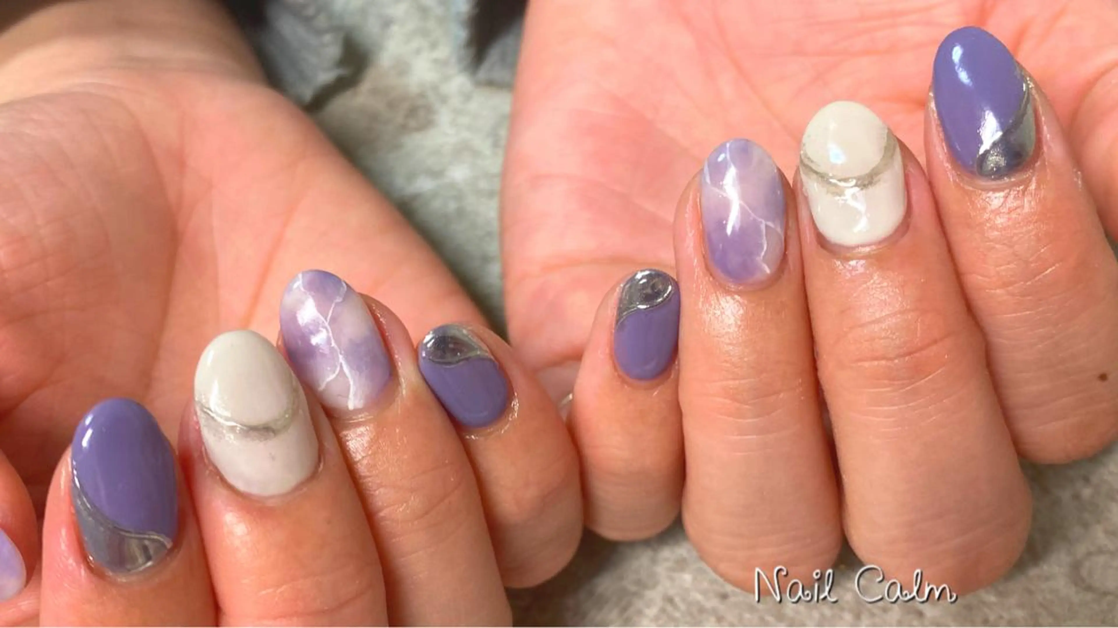 ネイル アートネイル ハンドネイル Nail Calm所属・プライベートサロン Calmのネイルデザイン