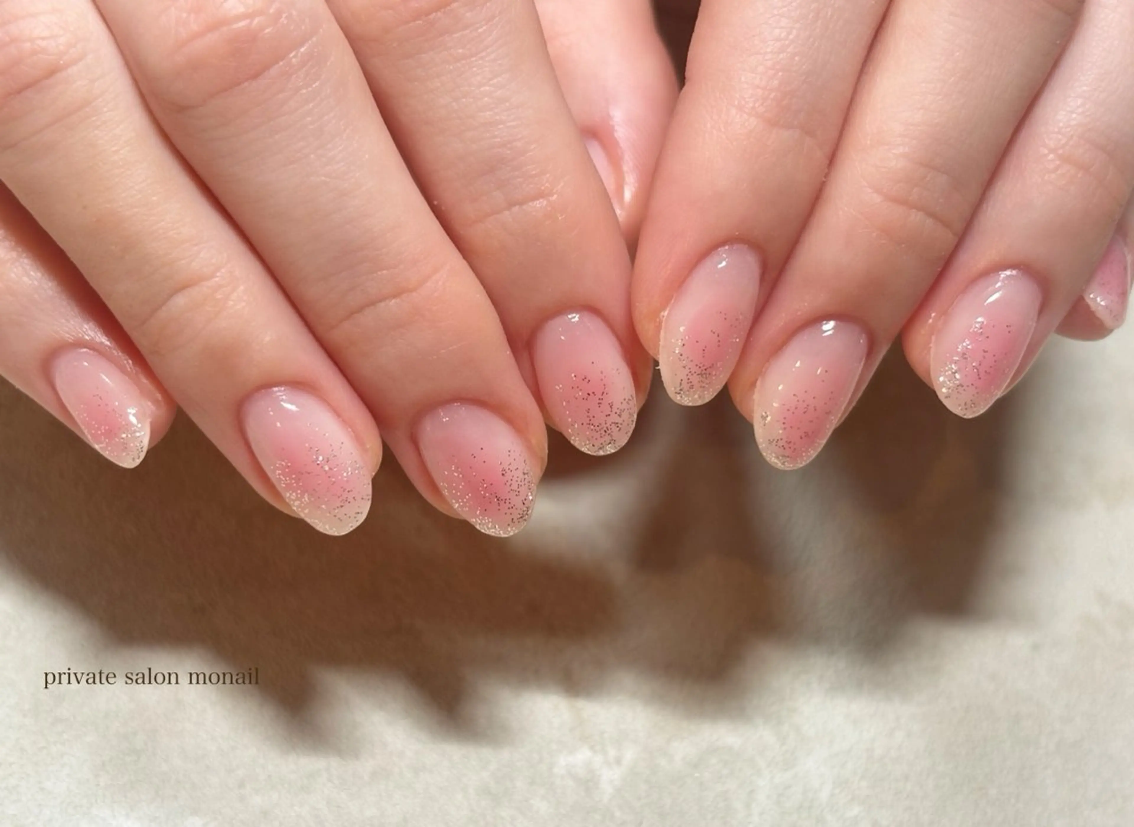 ネイル チークネイル ハンドネイル private  nail monail所属・nail salon monailのネイルデザイン