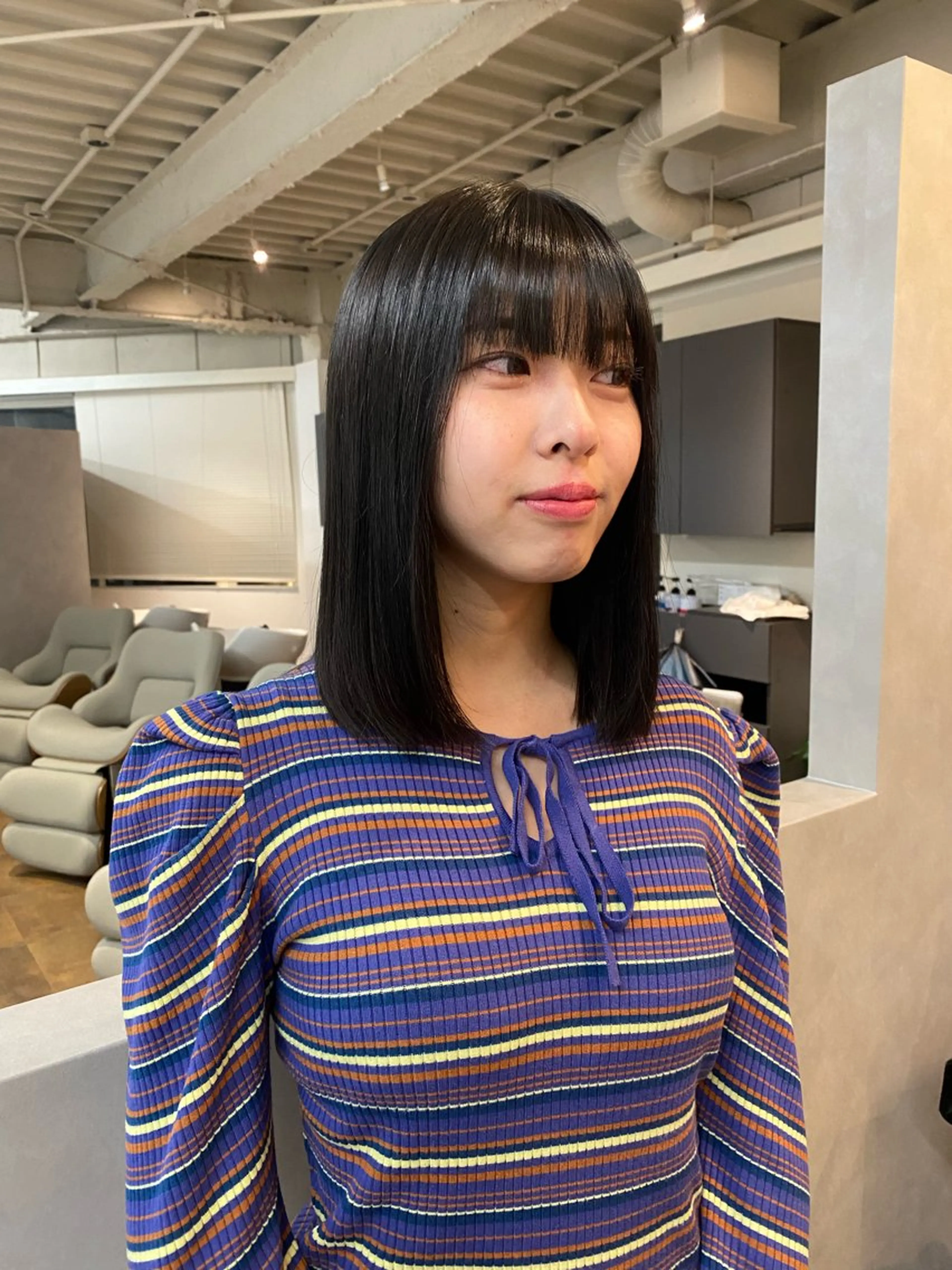 ショート レイヤー/ハイトーン ヒガシサヨのヘアスタイル