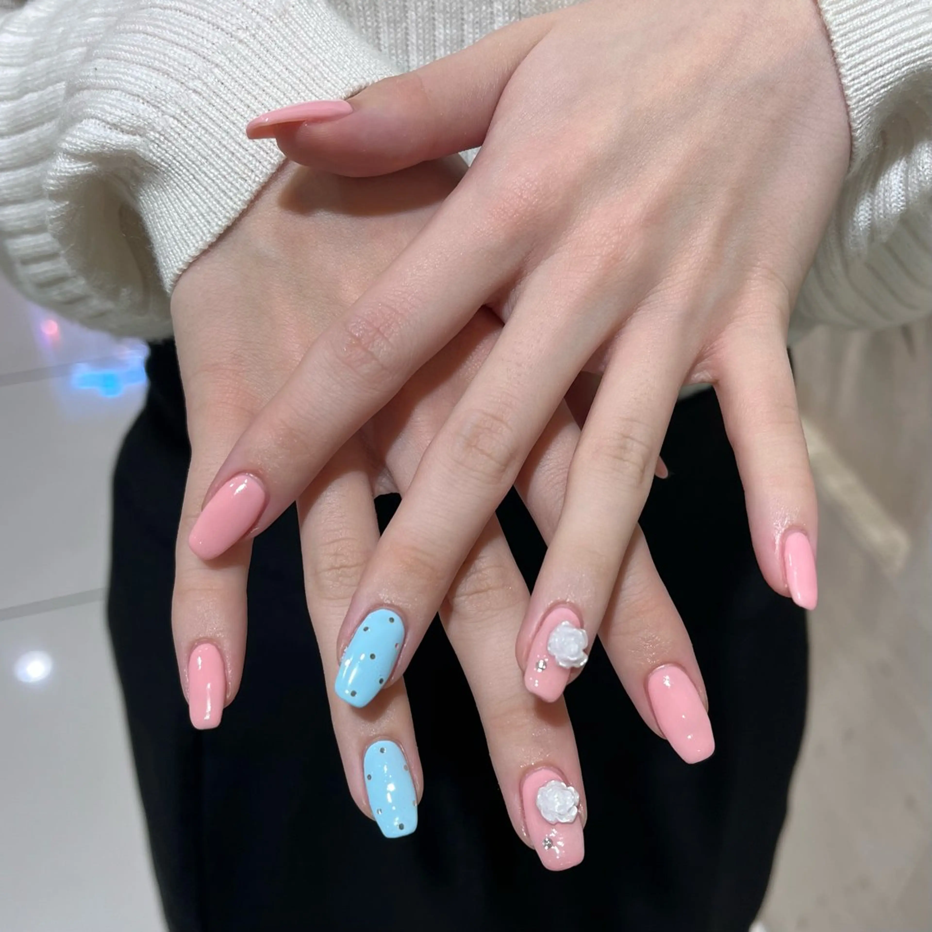 ネイル ハンドネイル ヘアアレンジ /ネイル/美波のヘアスタイル