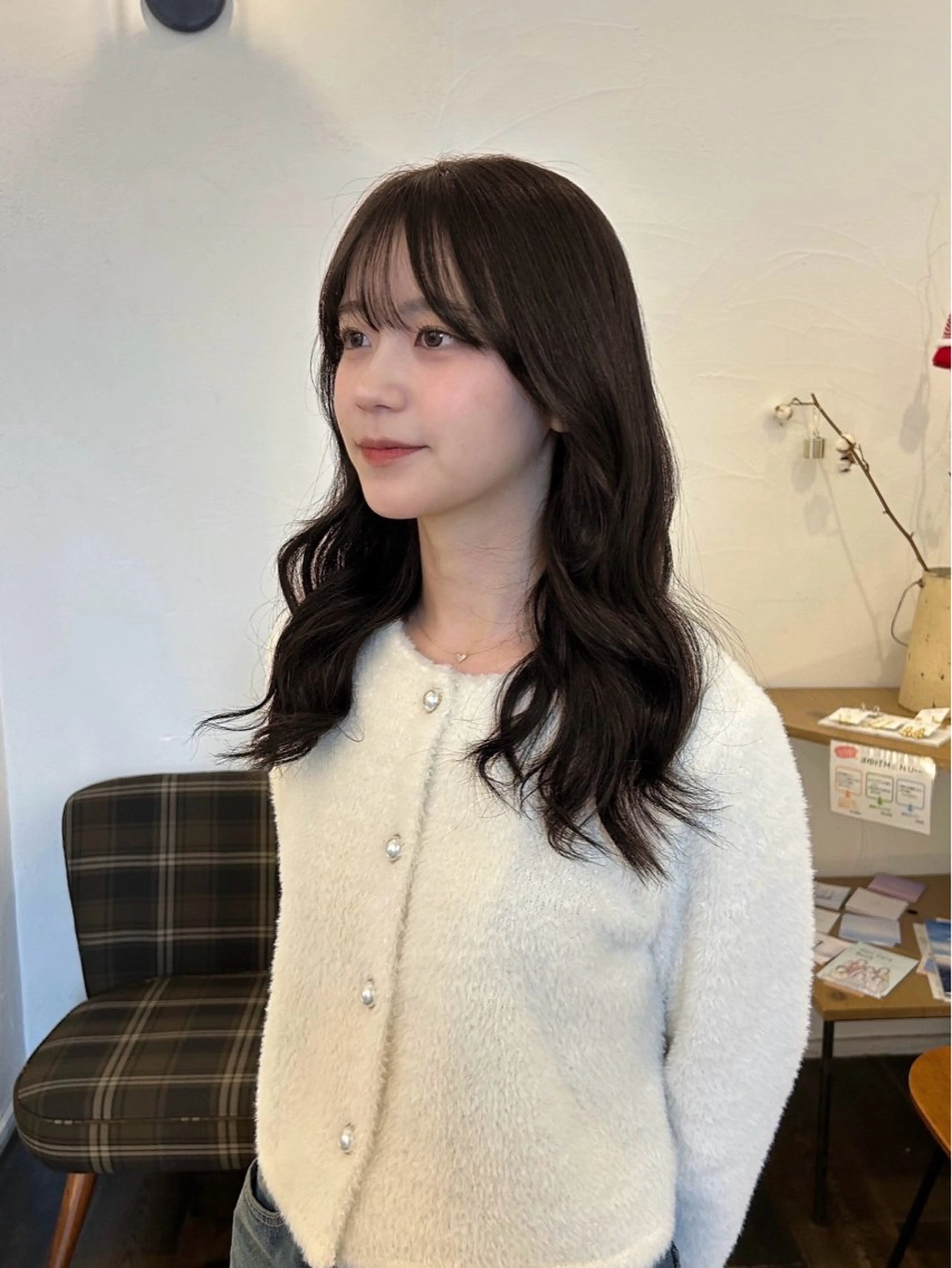 ロング カラー カット トリートメント Hair Muse'e 大西店所属・水谷 優華のヘアスタイル