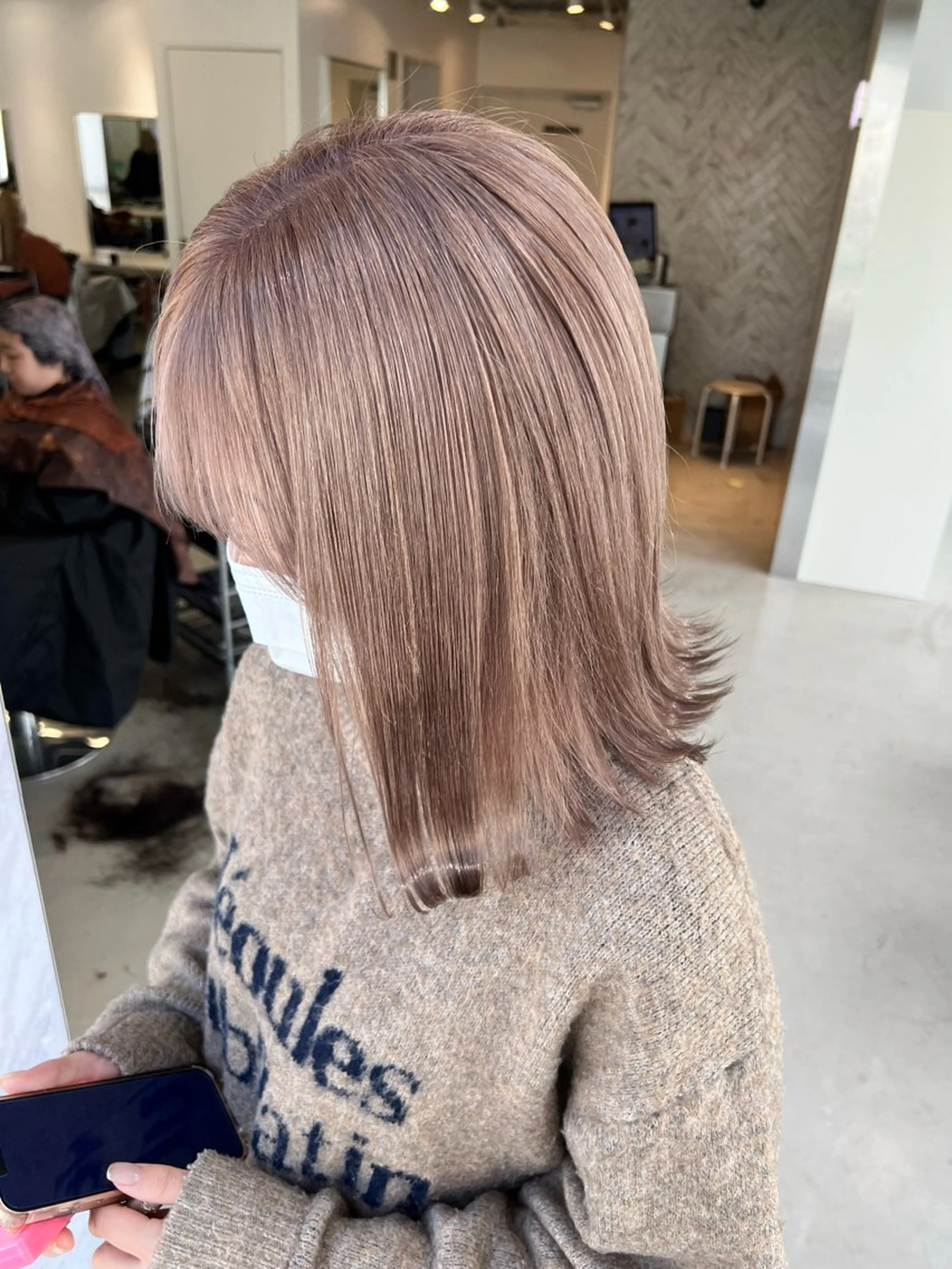 ミディアム ヘアカラー 【副店長】DAYS 2nd 久木山湧也のヘアスタイル