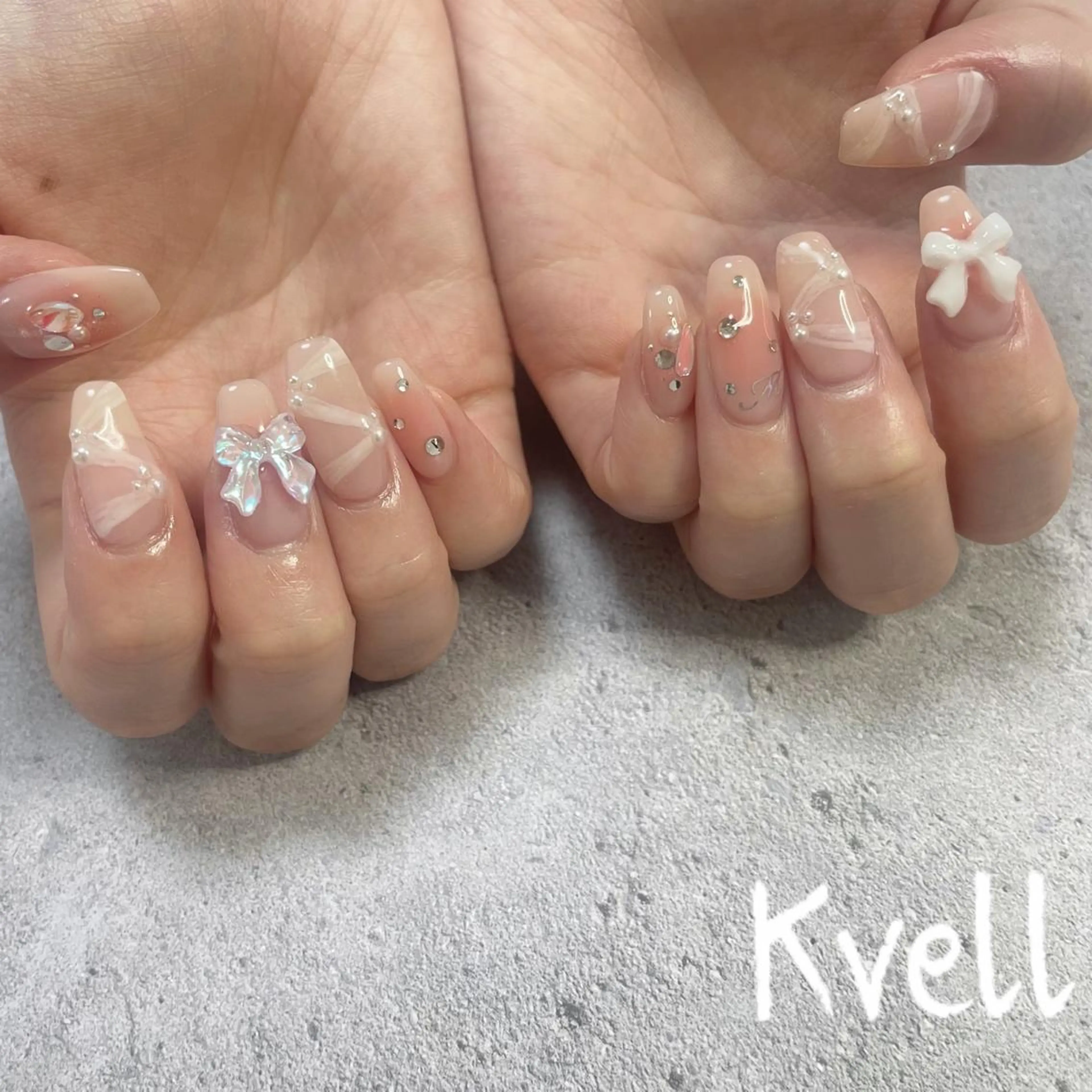 ネイル チークネイル ハンドネイル nail salon  Kvell所属・nailsalon Kvellのネイルデザイン