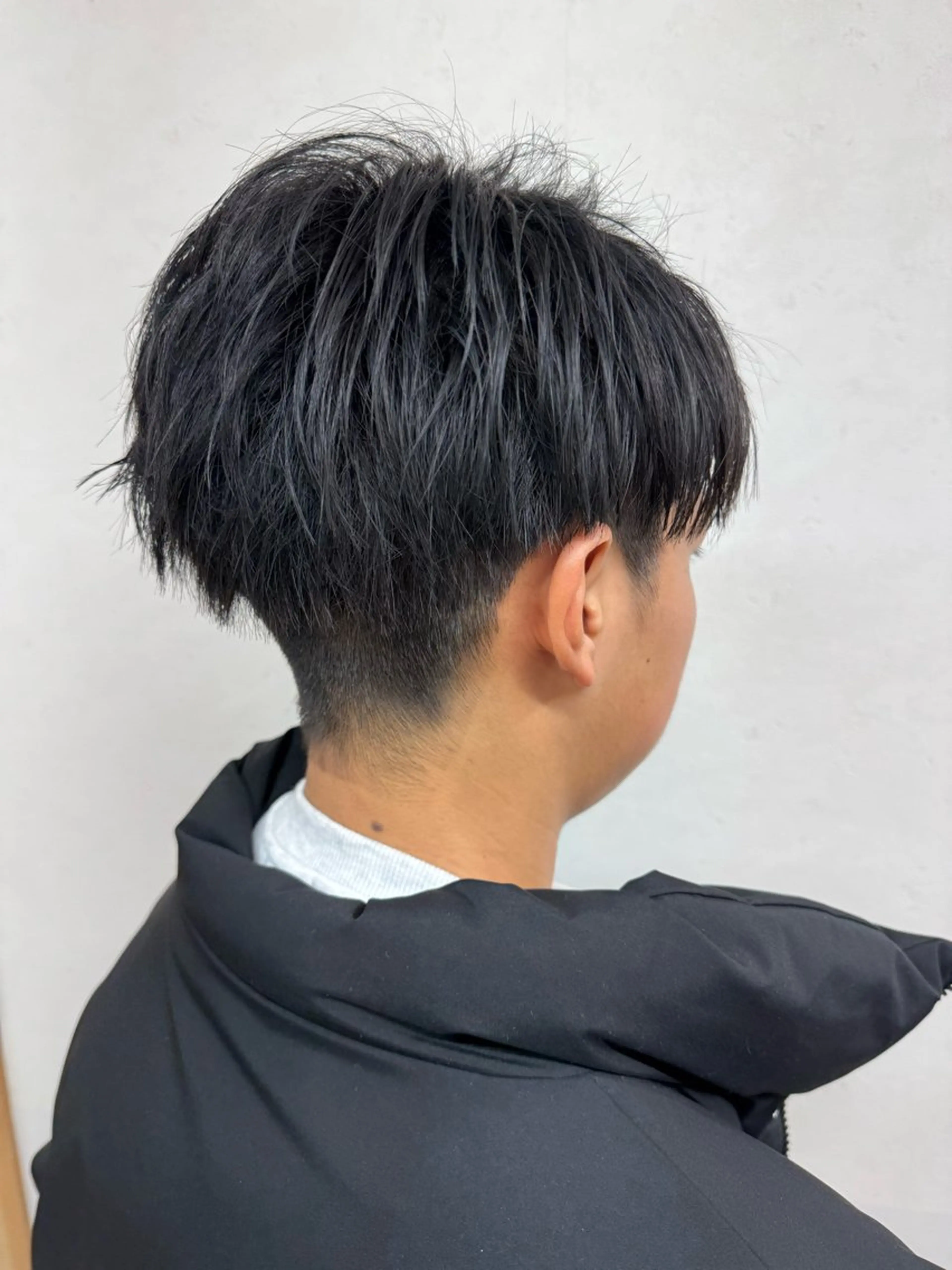 ショート メンズ カット パーマ/ハイトーン /吉田眞のヘアスタイル