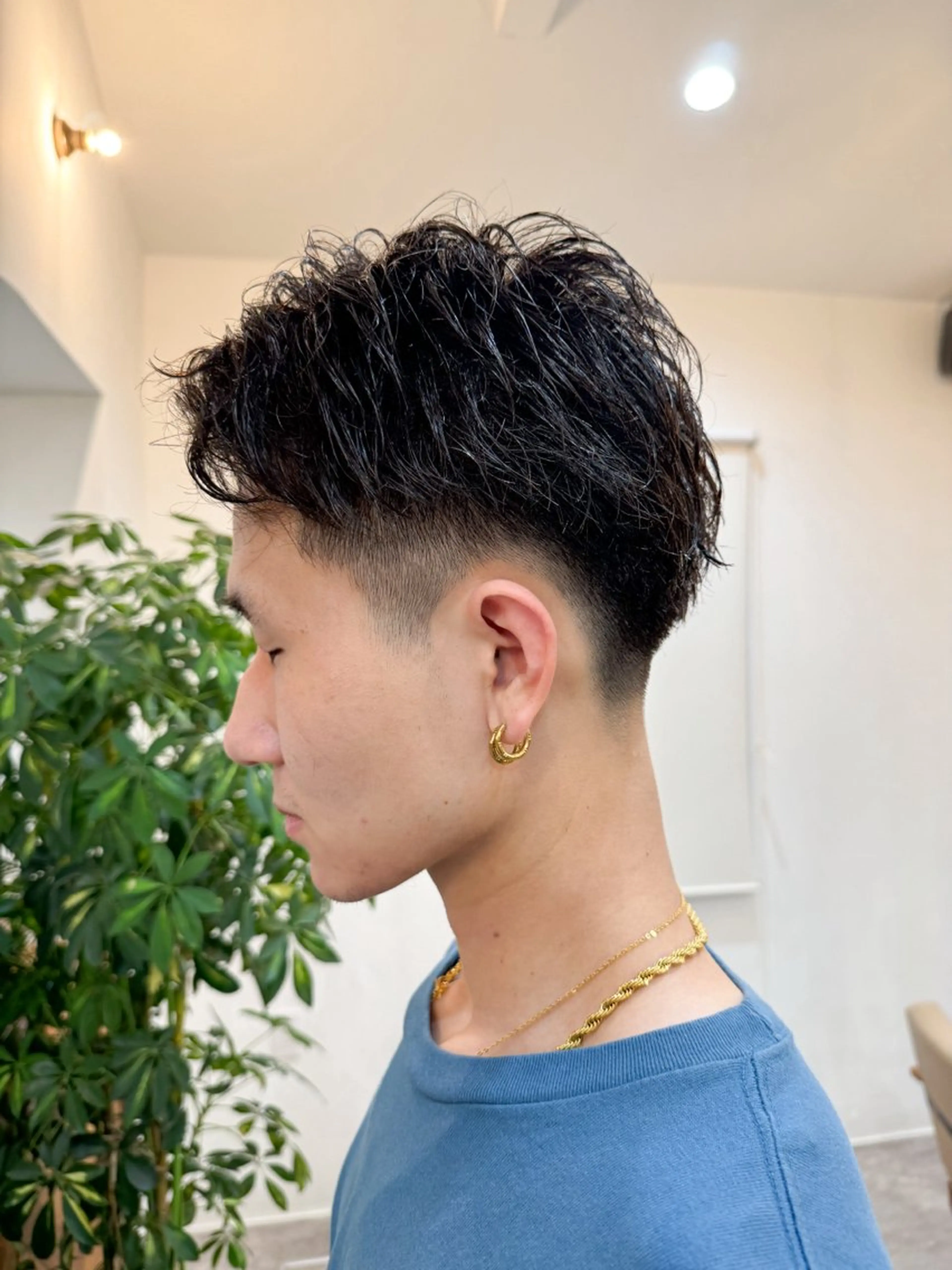 ショート メンズ 刈り上げ 【透明感ナチュラル】 ゆうせいのヘアスタイル