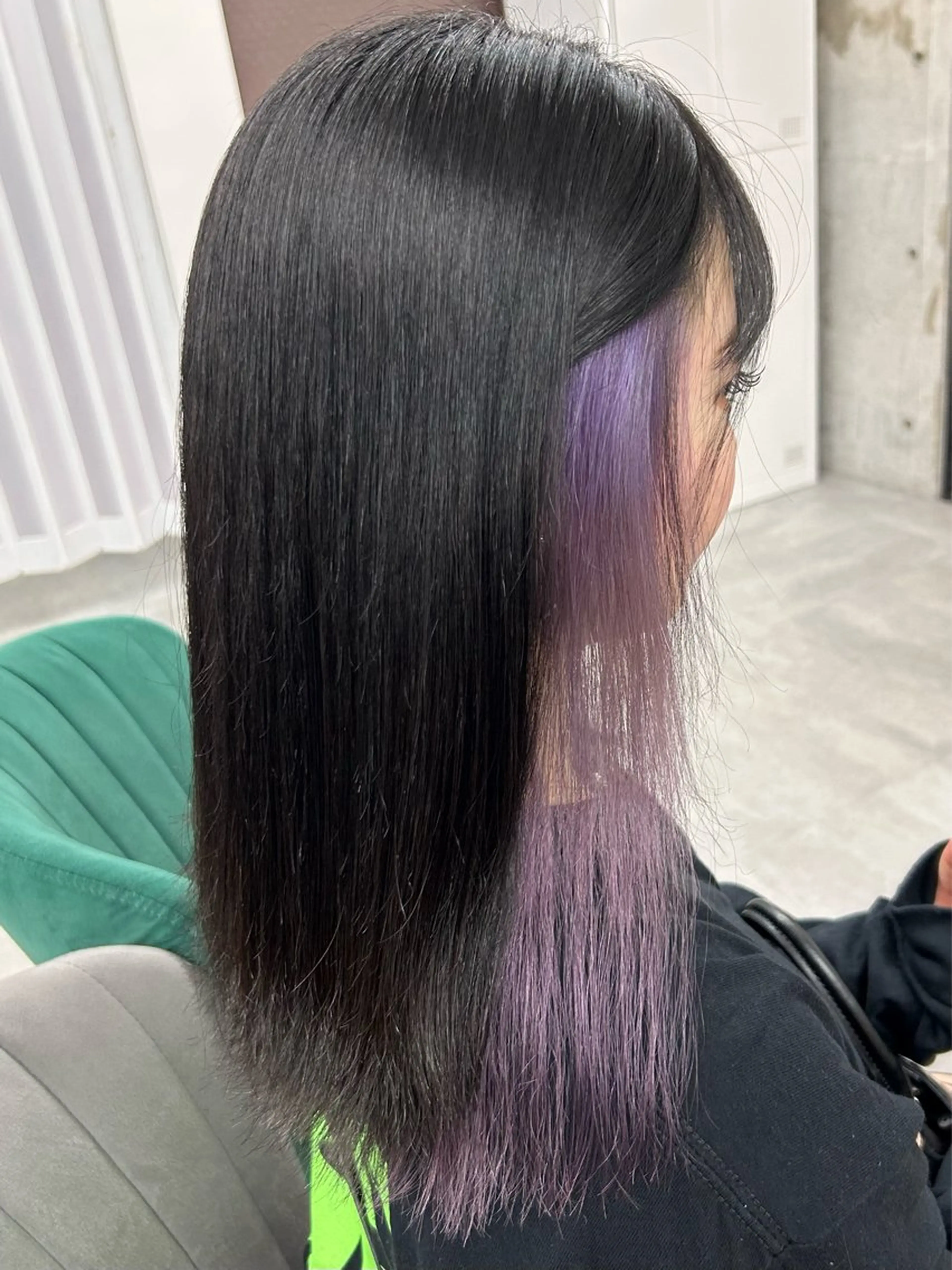 セミロング ヘアカラー welring所属・Aoba 🫧艶ハイトーン🫧のヘアスタイル