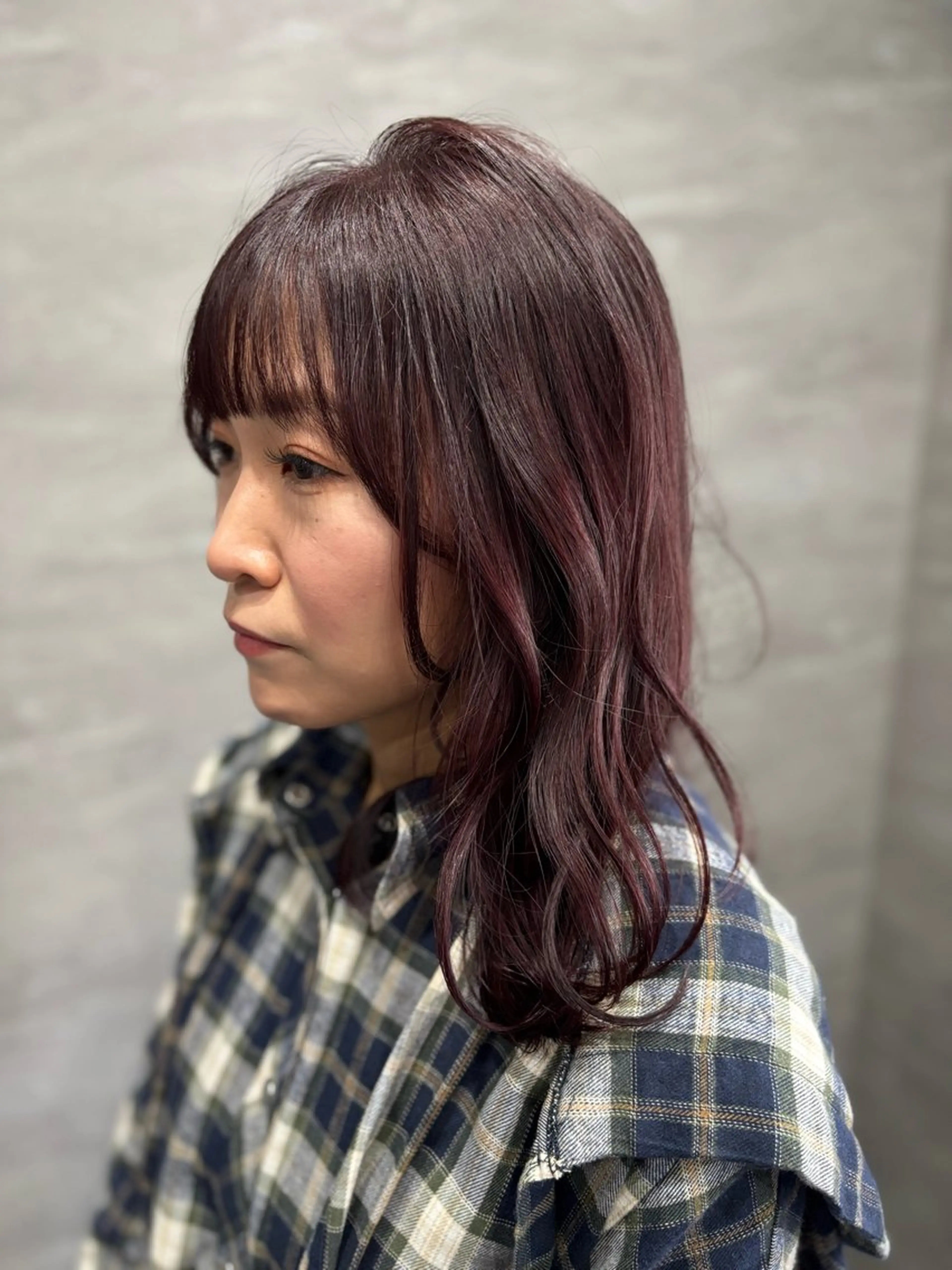 セミロング カット ヘアカラー トリートメント 永井大樹✨ 透明感カラー✨のヘアスタイル