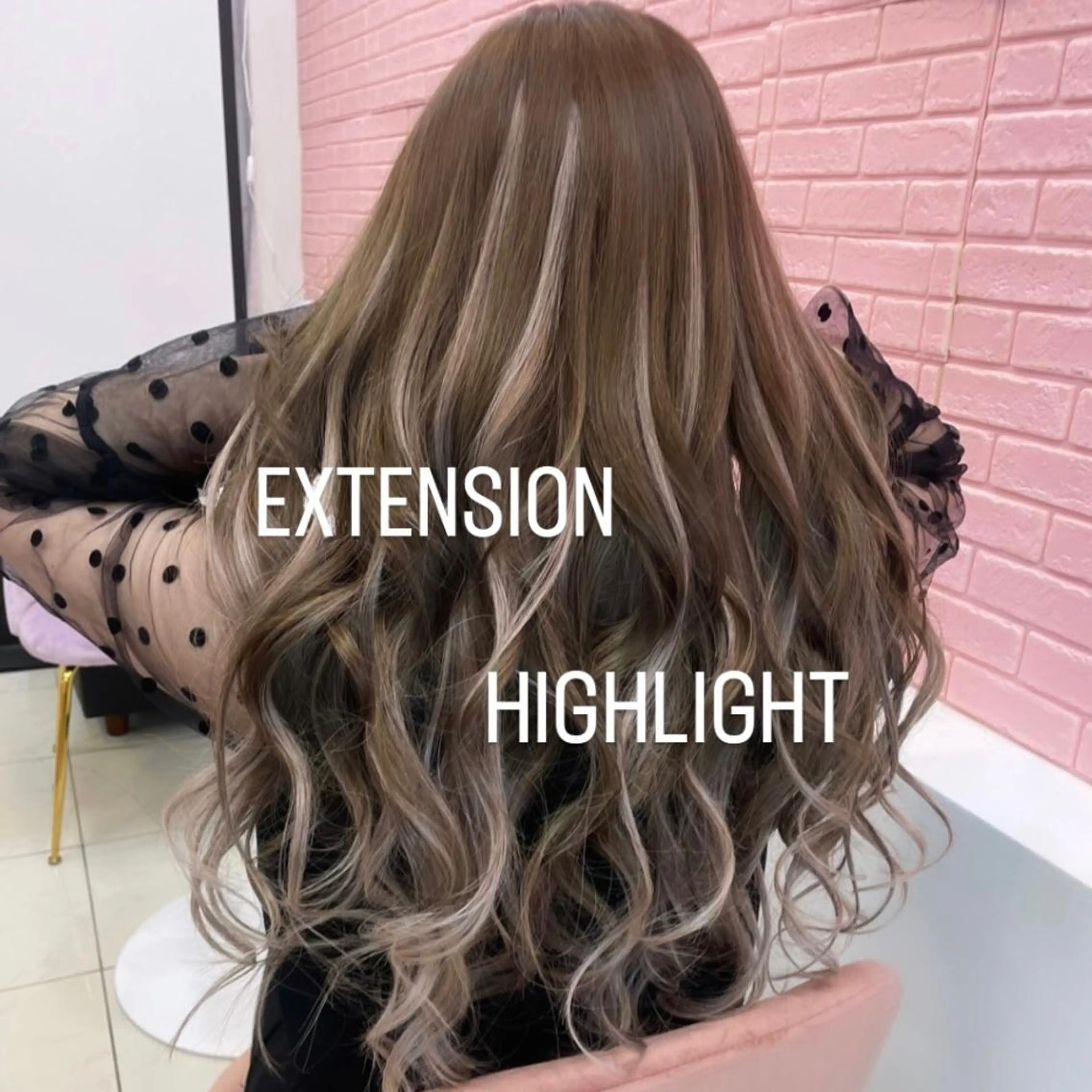 ロング カラー ヘアカラー エクステ エクステ🩵ブリーチ 韓国ヘア🩵KAEのヘアスタイル