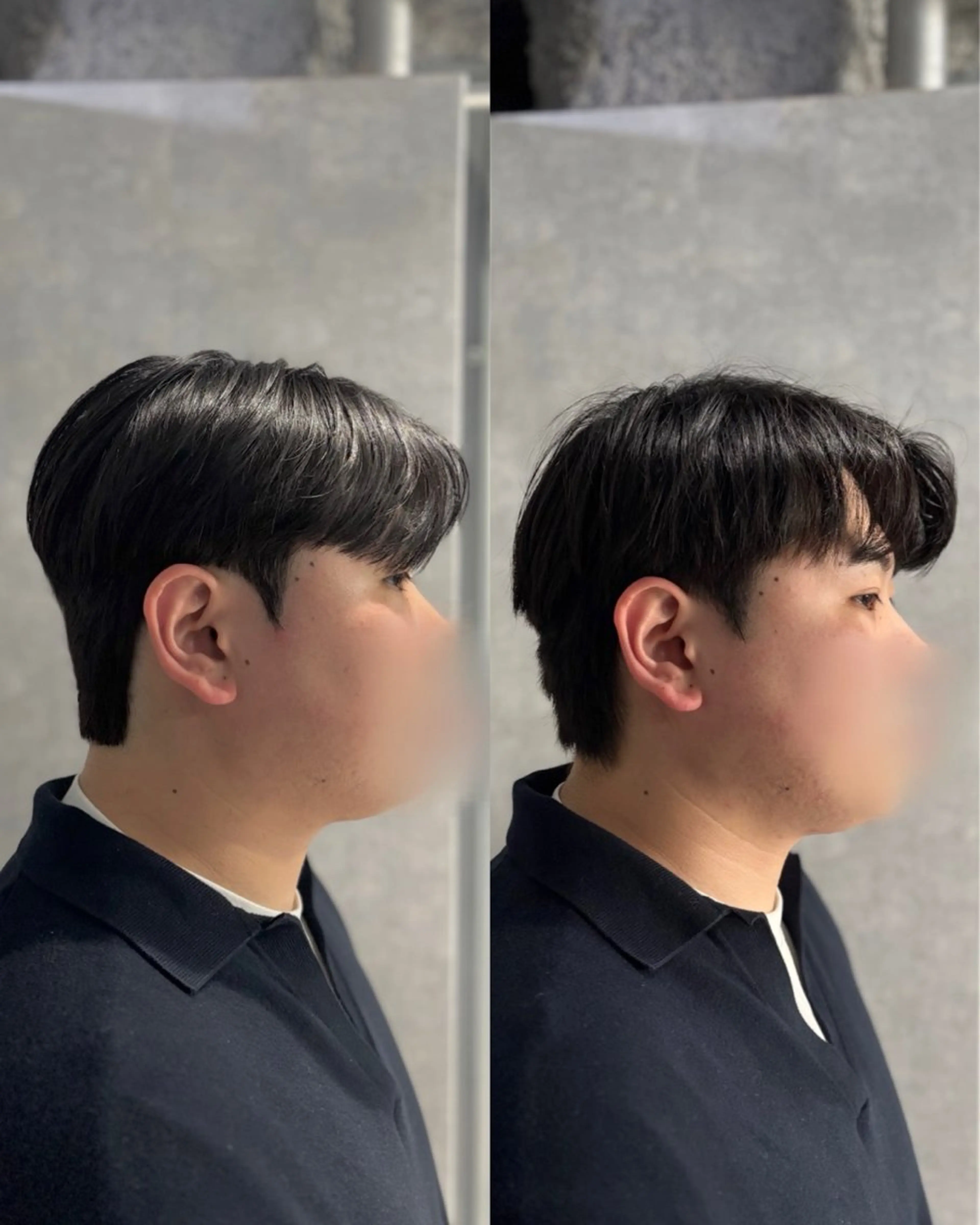 ショート パーマ メンズ 韓国メンズヘア/ ダウンパーマ/歩夢のヘアスタイル