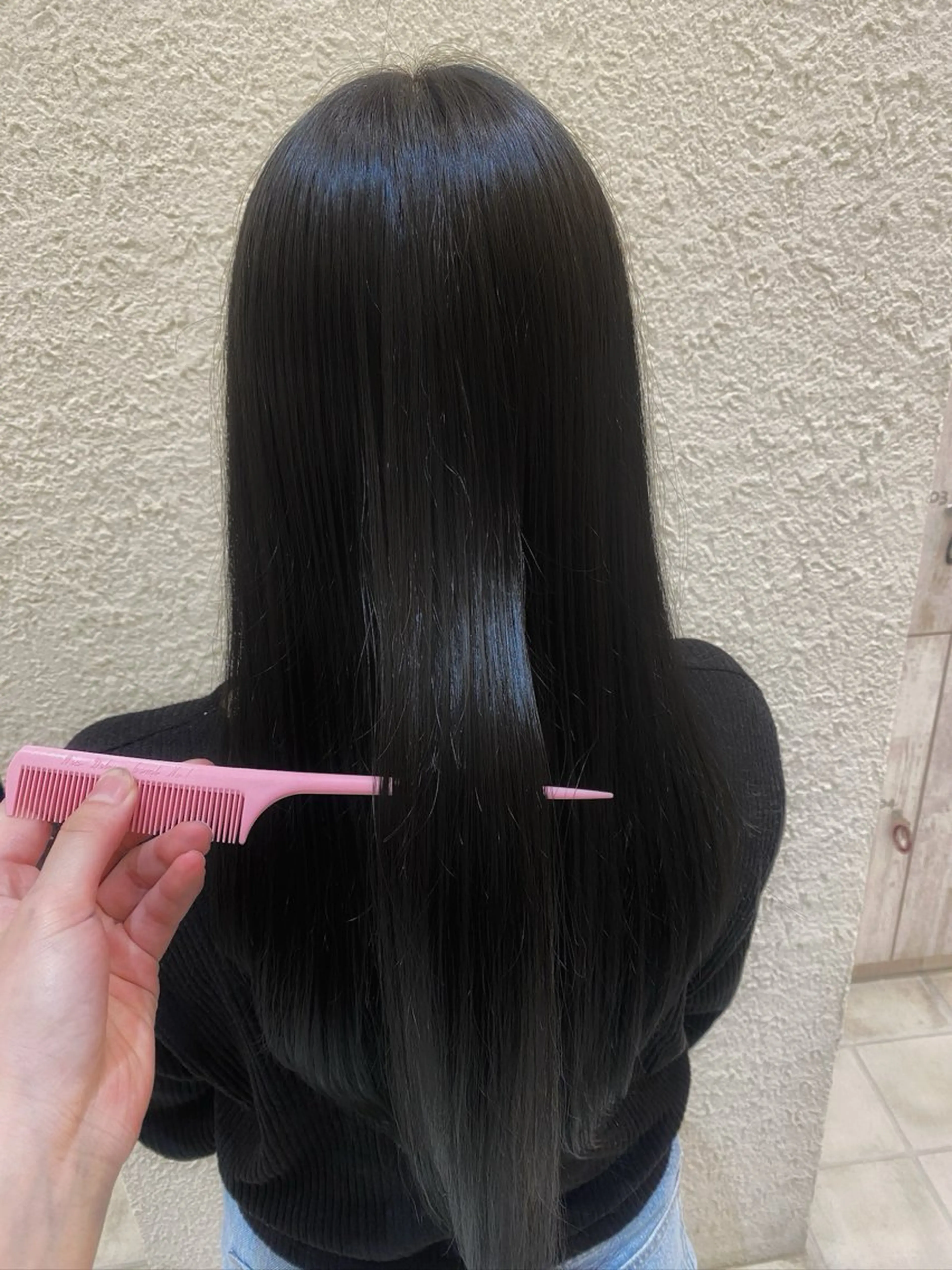 ロング パーマ 山下 優美のヘアスタイル