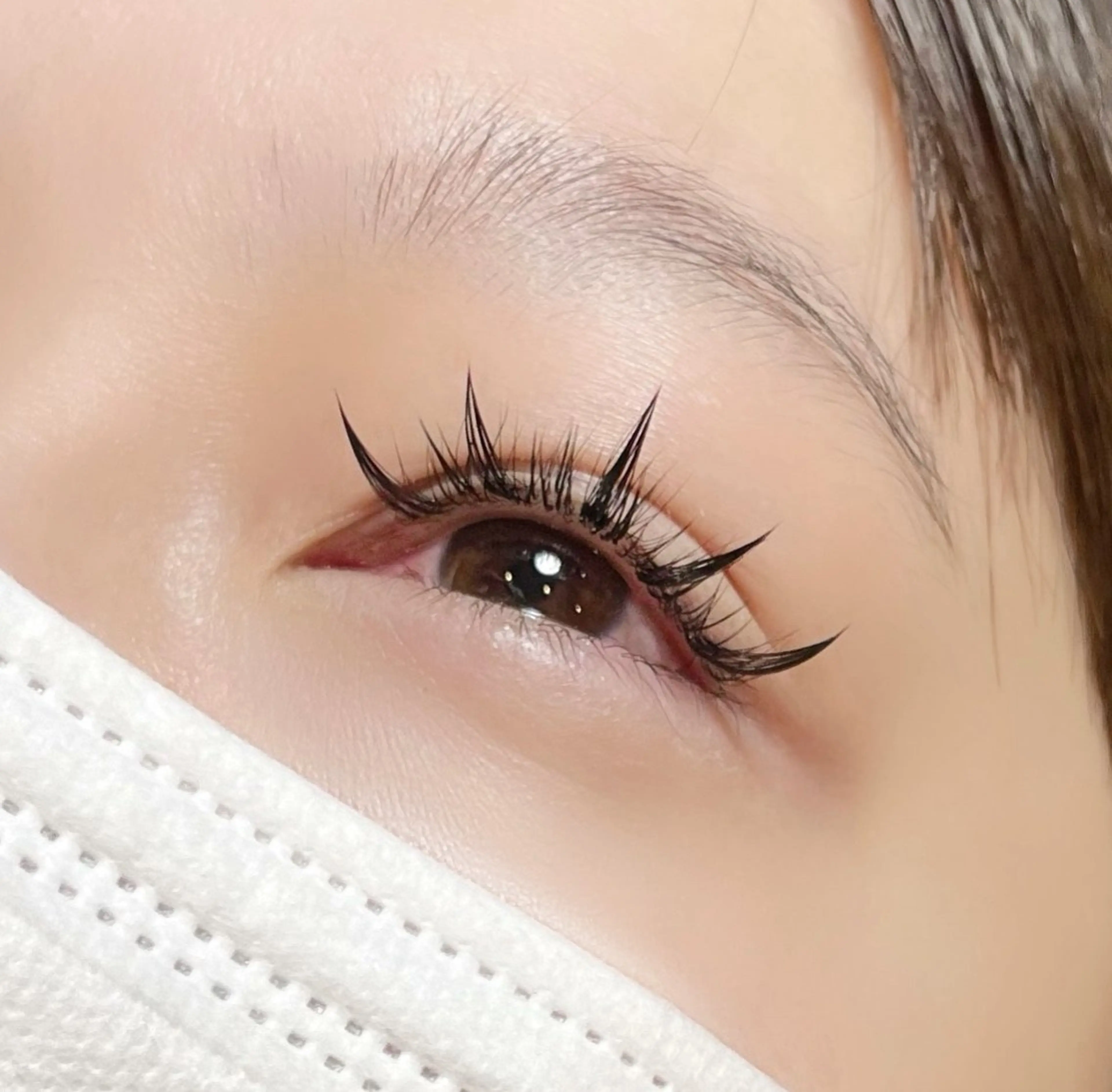 マツエク・マツパ マツエク 西村 未羽/ﾏﾂｴｸ /網紅/ﾊﾟﾘのマツエク・マツパデザイン