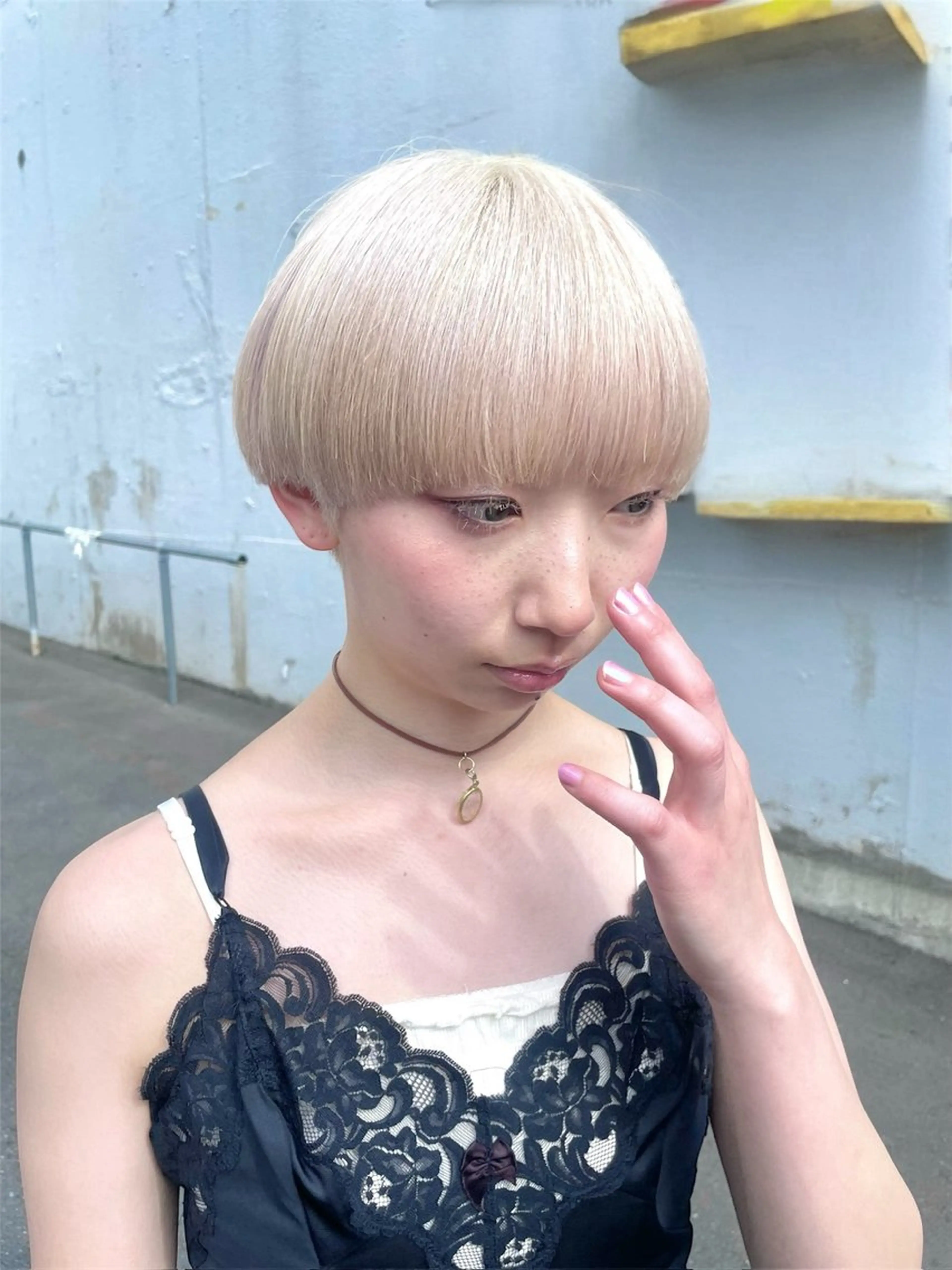 ショート 西川 朋恵のヘアスタイル