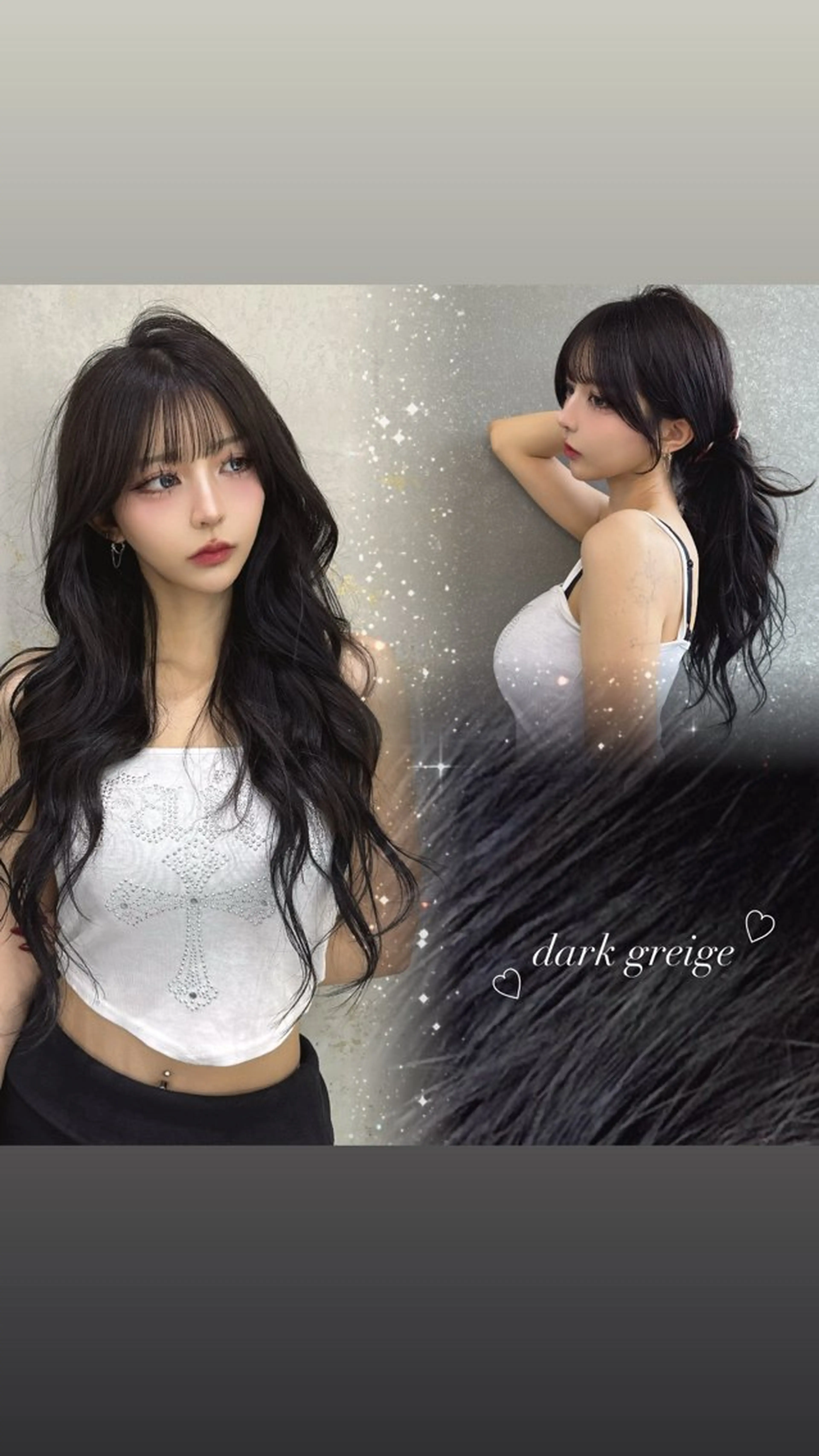 ロング カラー ヘアカラー トリートメント Ma chérie by lond金山所属・艶カラー/ ブリーチ/縮毛/愛理のヘアスタイル