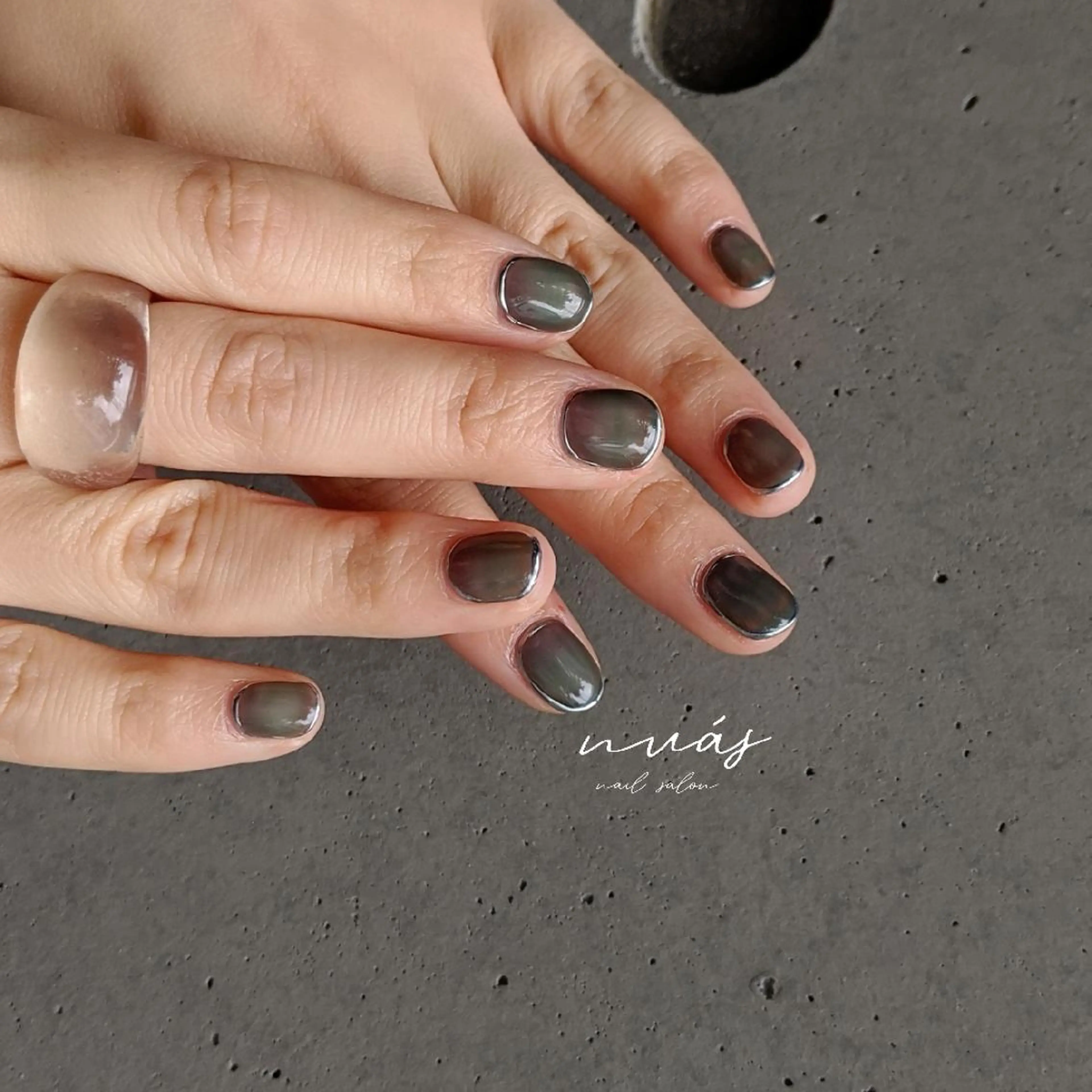 ネイル ハンドネイル nuás nail & eyeのネイルデザイン