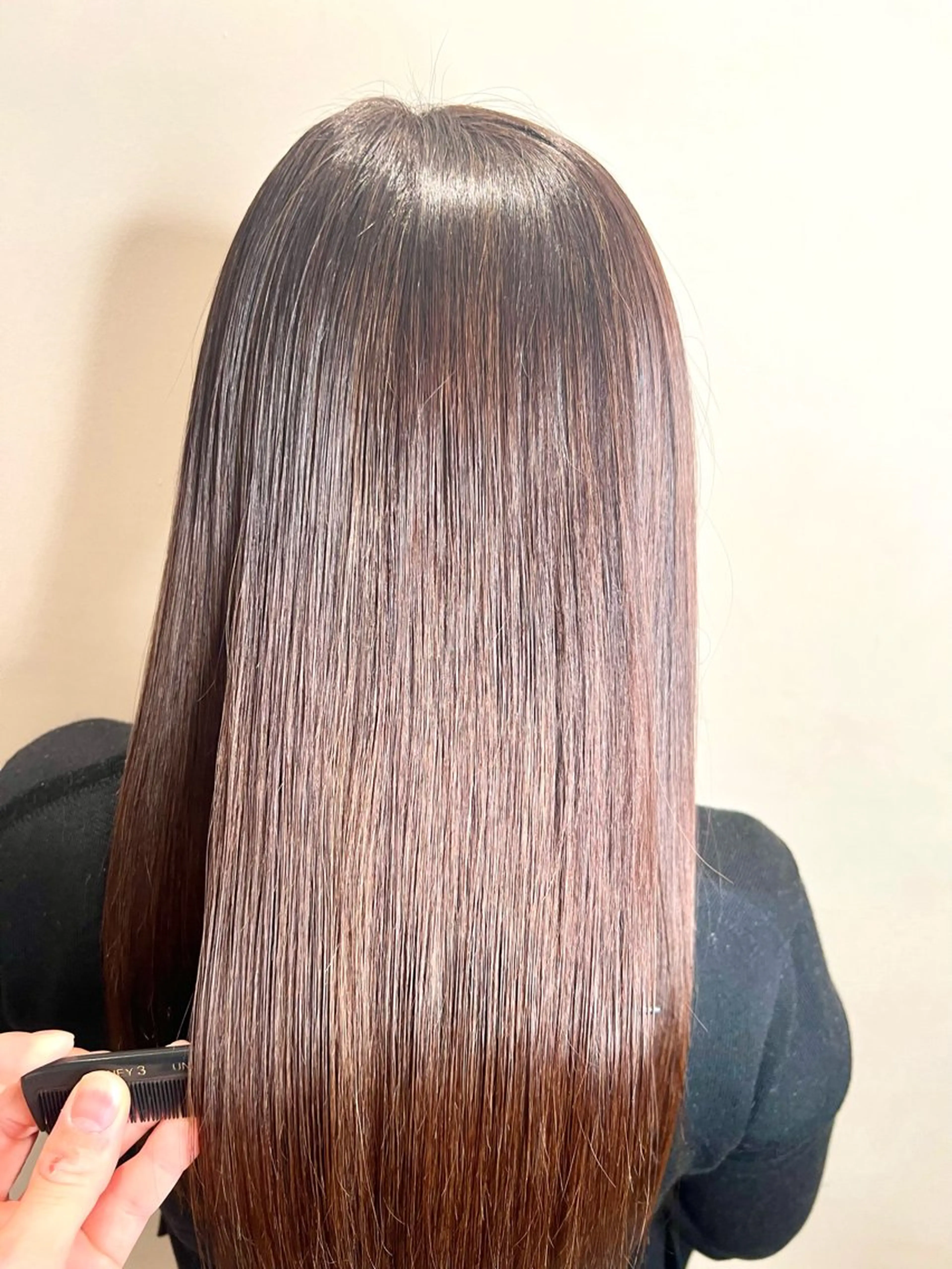 ロング 縮毛矯正 トリートメント Realme  京都四条烏丸ドゥエby  yk所属・脱・パサつき髪/小塚 美容室難民の方はぜひのヘアスタイル