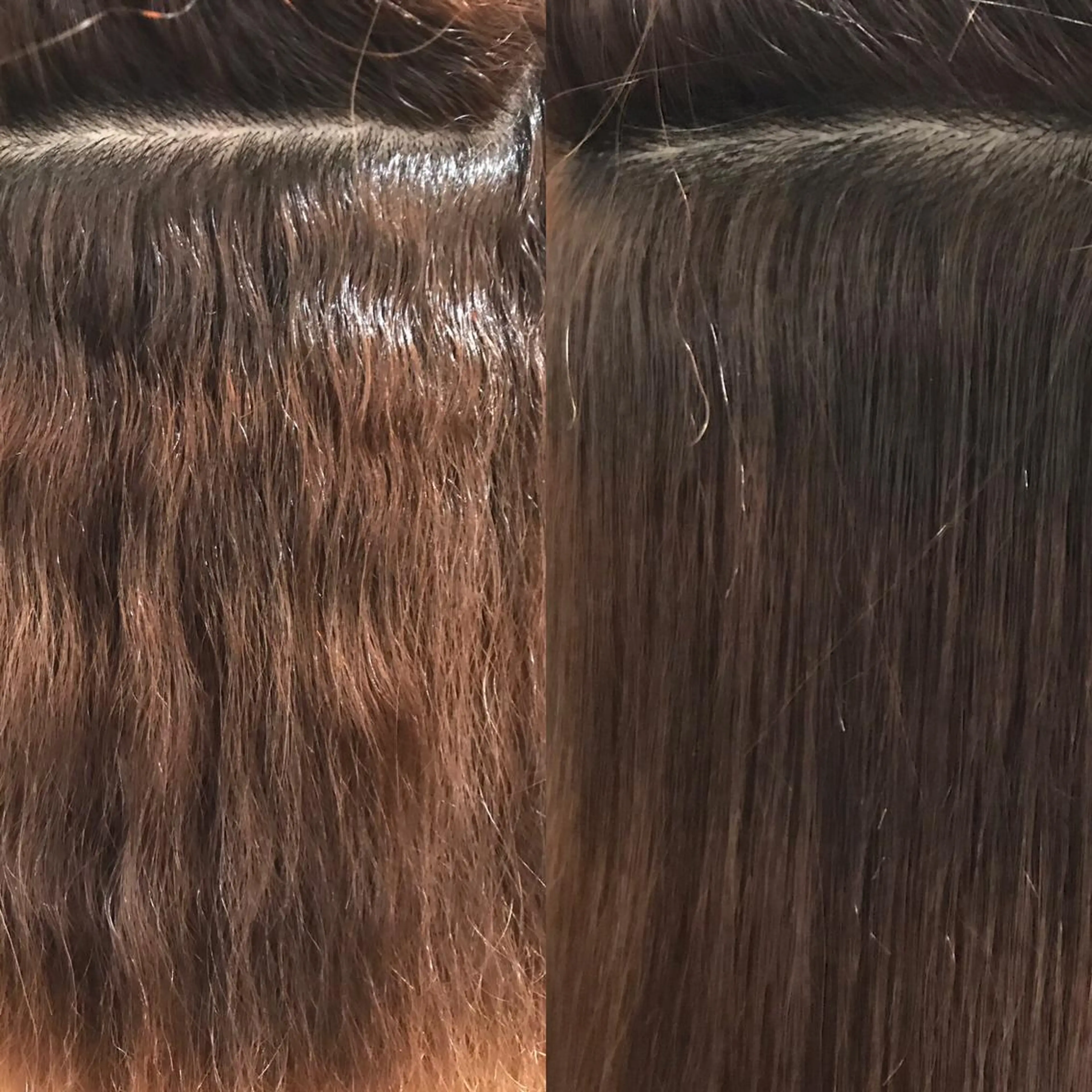 ミディアム カラー パーマ くせ毛 代官山/恵比寿所属・髪質改善/縮毛矯正 専門　代官山/恵比寿のヘアスタイル