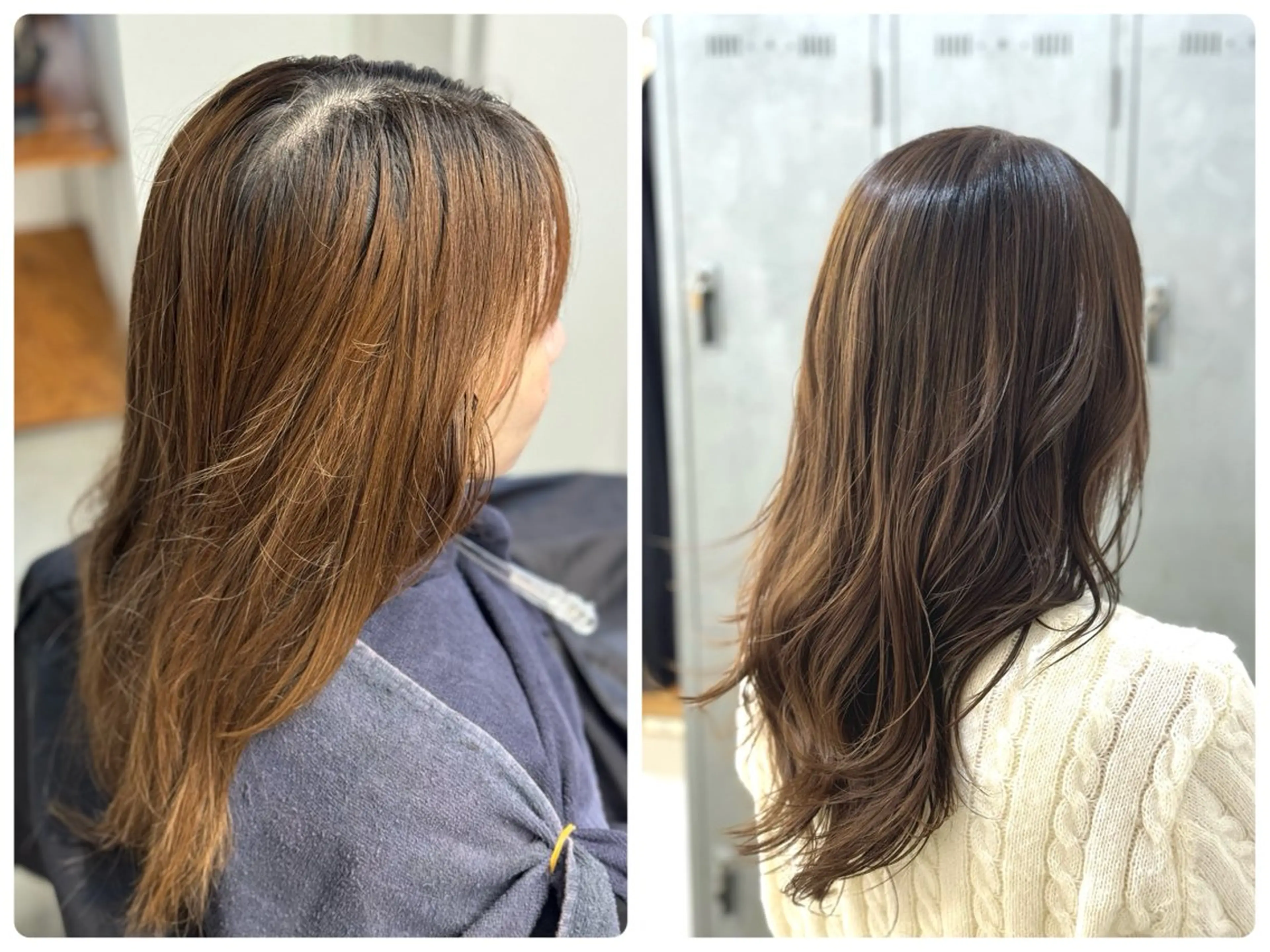 セミロング カラー CARAL【カラル】所属・💐髪質改善 Hカラー💐HIDEのヘアスタイル