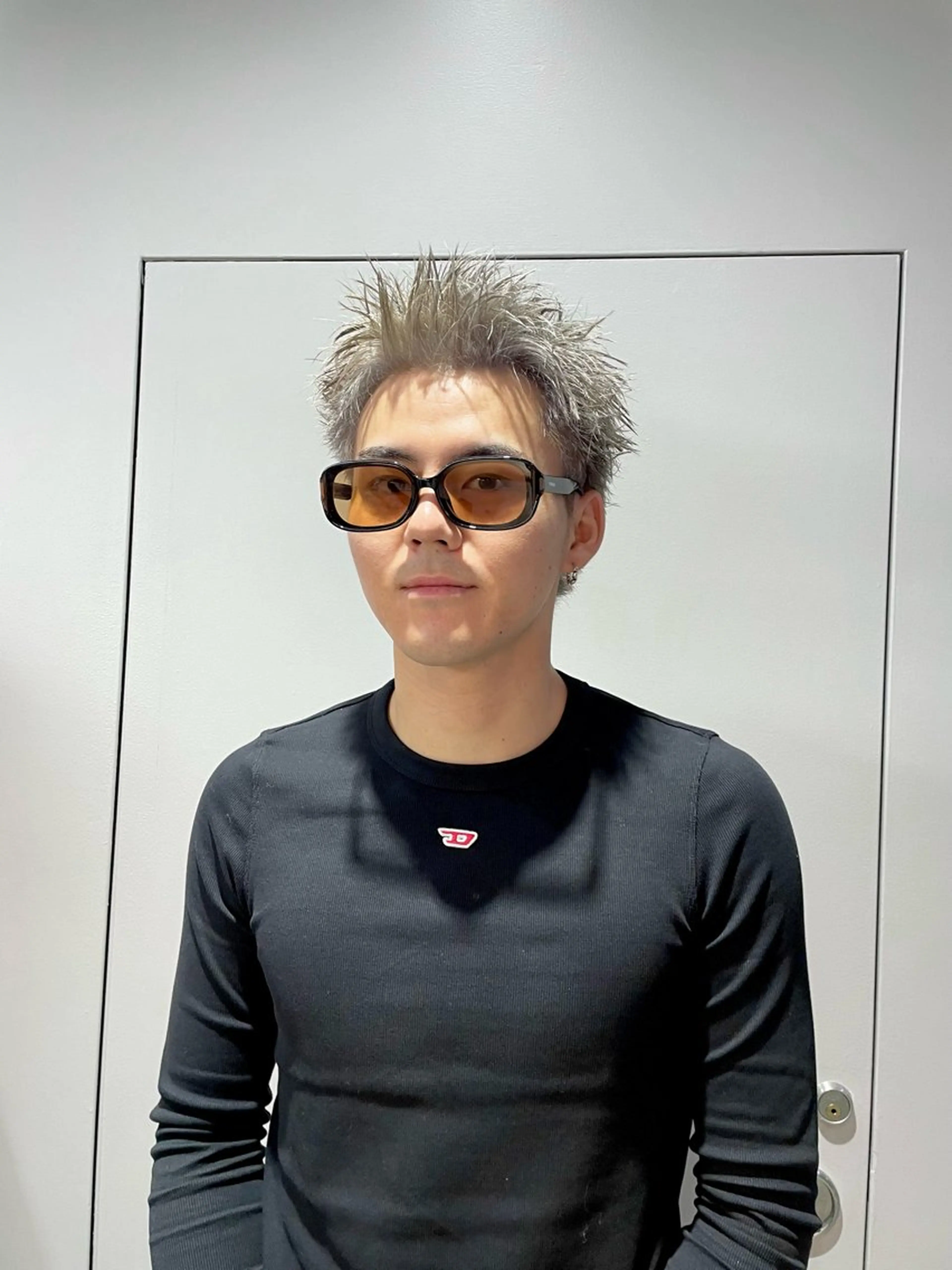 ショート カラー メンズ スパイキーショート グレージュ ショートヘア トレンド🔥メンズ 特化⚡️網野裕希のヘアスタイル