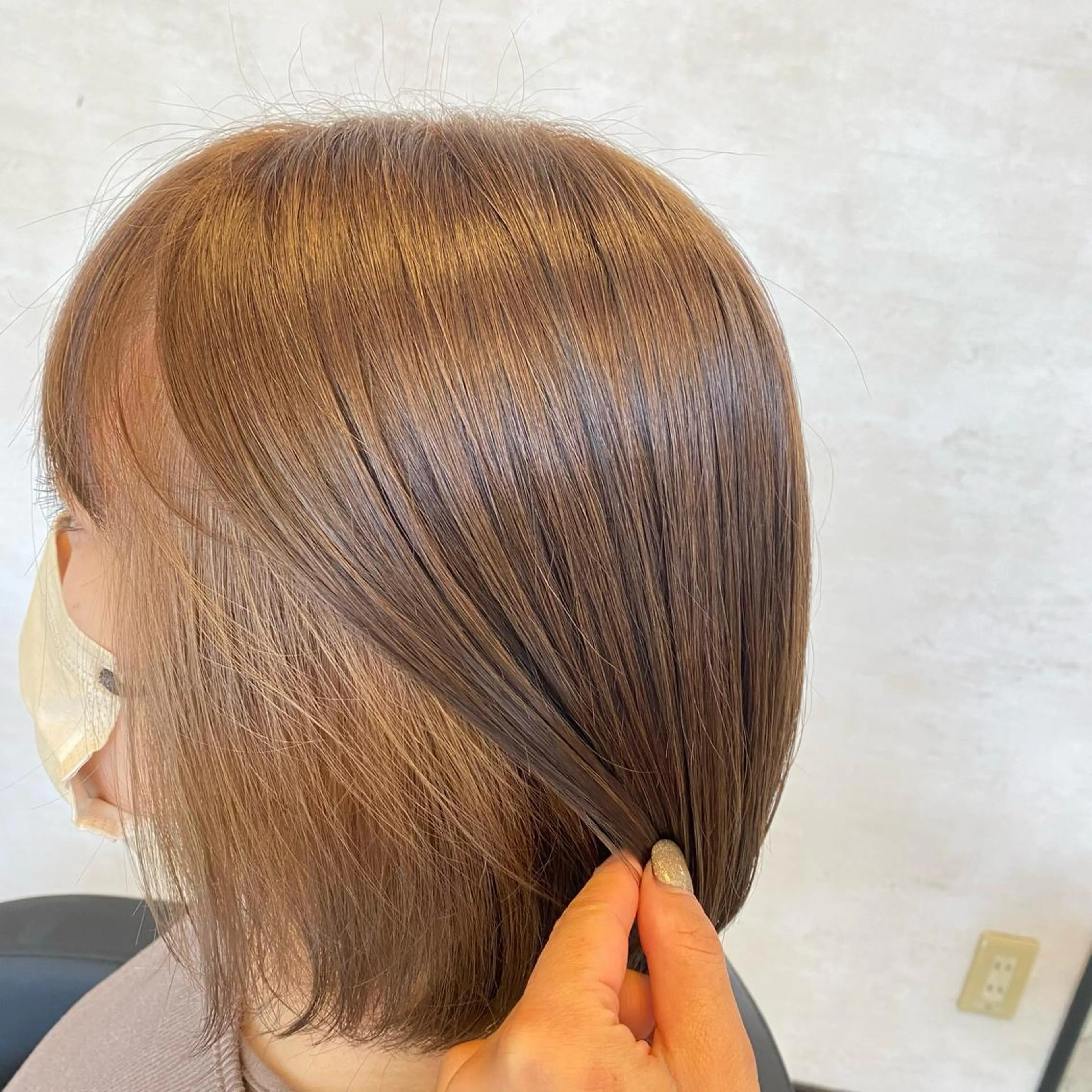 ミディアム ヘアカラー Rosa  Blanche  by est所属・村田 芽衣のヘアスタイル