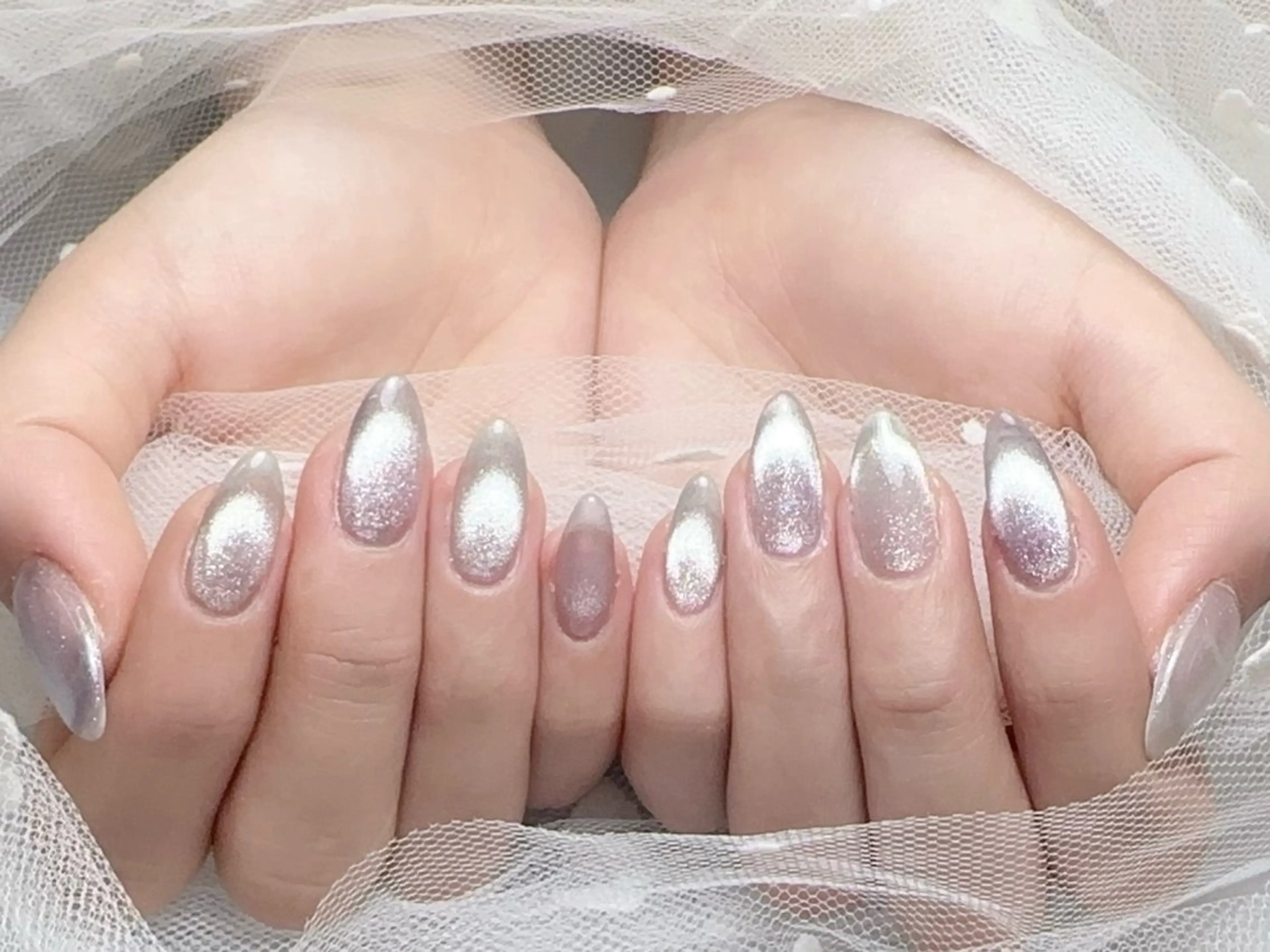 ネイル マグネットネイル ハンドネイル klee nailのネイルデザイン