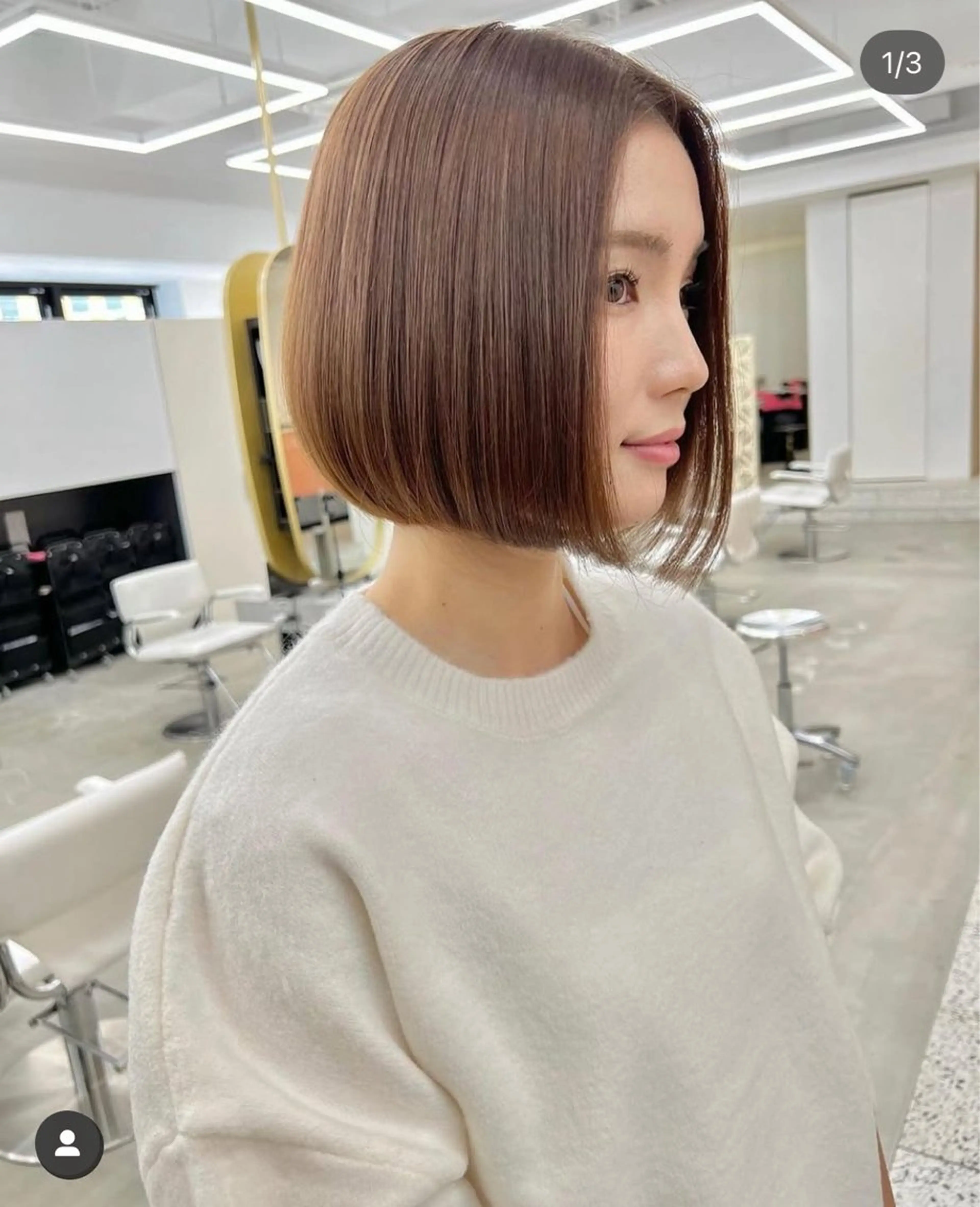 ショート カラー 伊藤 優里のヘアスタイル