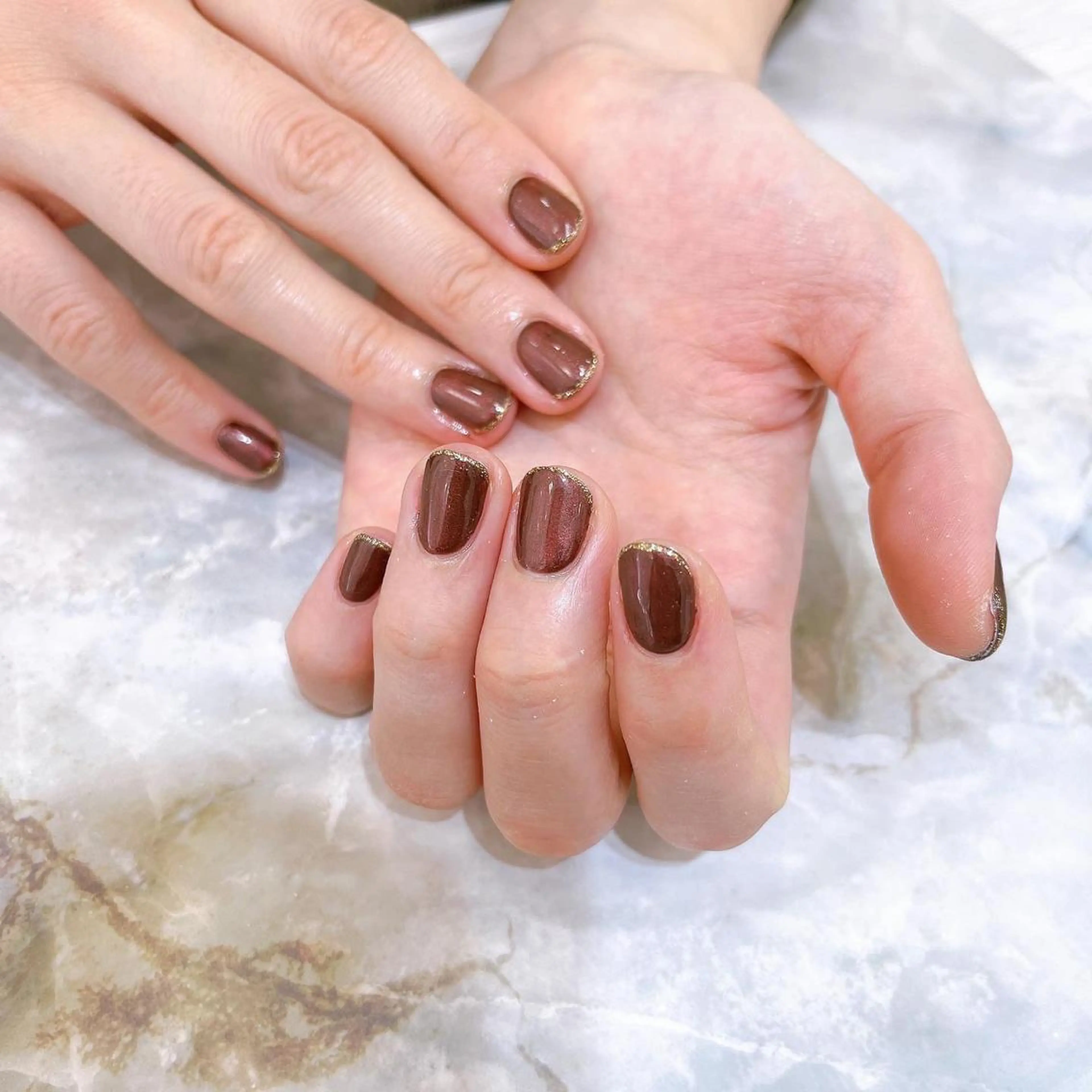 ネイル アートネイル ジェルネイル 氷ネイル・うるうるネイル キラキラネイル オフィスネイル ♾nail 恵美のマツエク・マツパデザイン