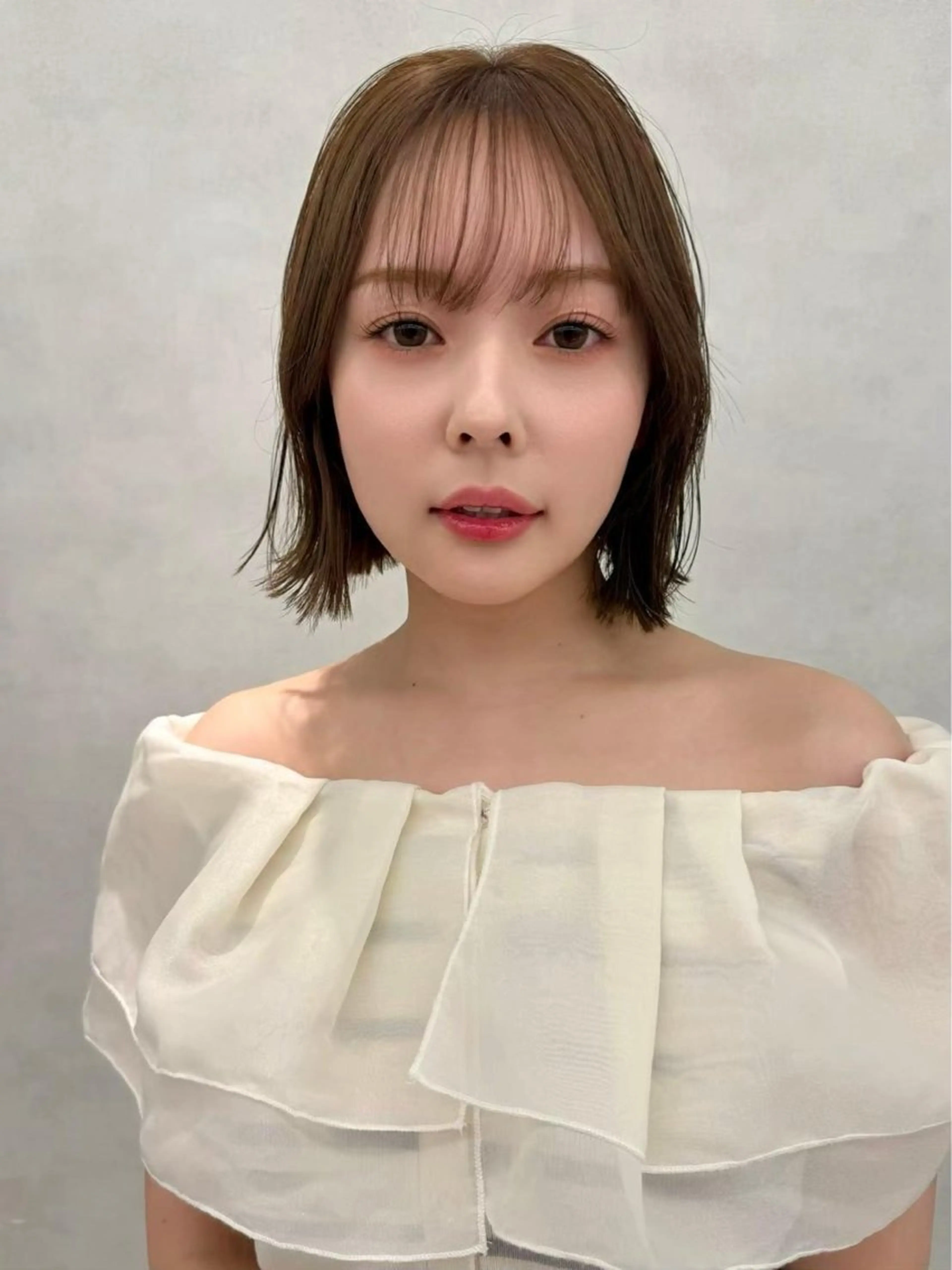 ショート カラー ヘアアレンジ アッシュ 透明感カラー グレージュ 髪質改善 カット ヘアカラー ✨レイヤー/ 透明感カラー✨冨永剛のヘアスタイル