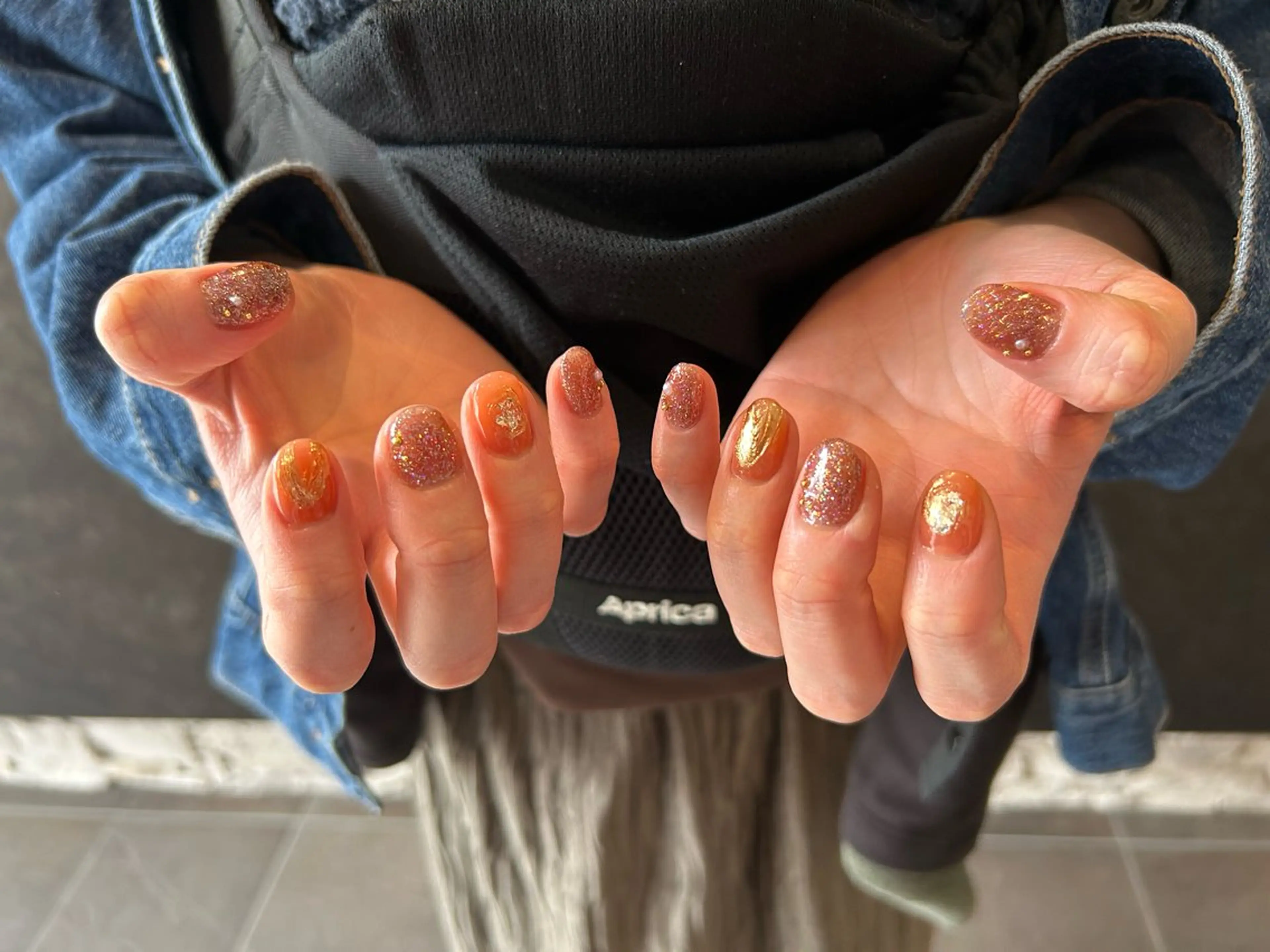 ミディアム ハンドネイル RISE所属・RISE 実紗のネイルデザイン