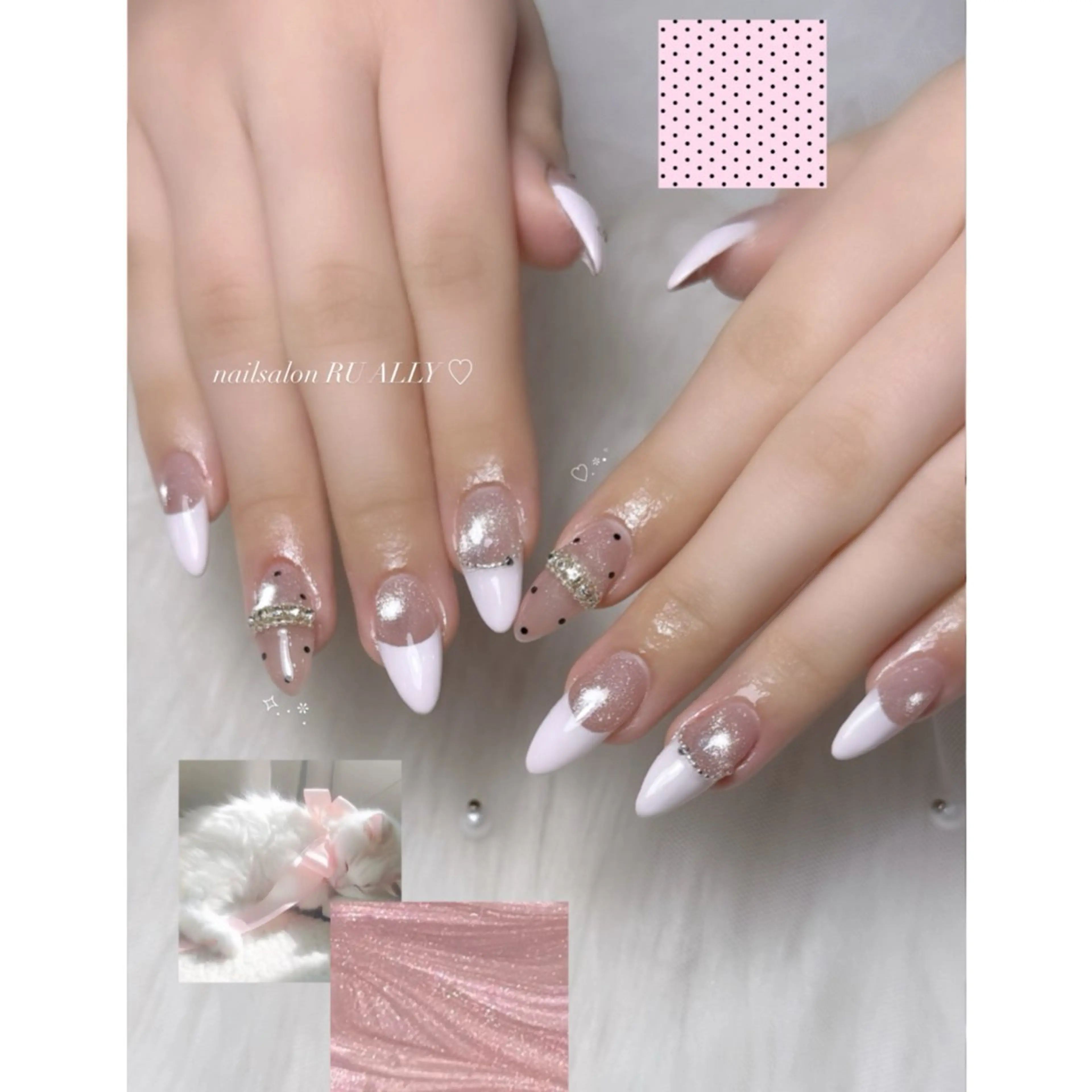 ロング ハンドネイル nailsalon RU ALLY所属・nailsalon RUALLY レイのネイルデザイン