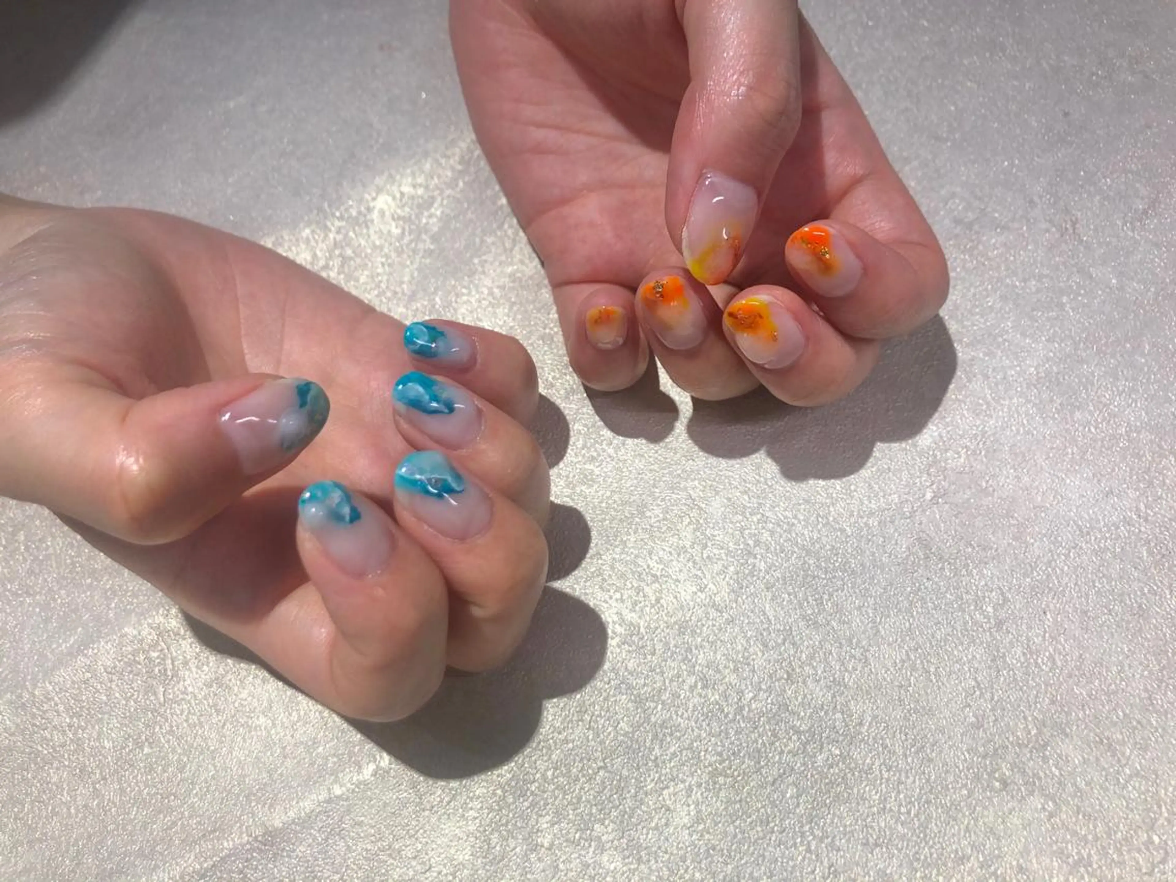 ネイル Amber21.所属・Nagahama Akariのネイルデザイン