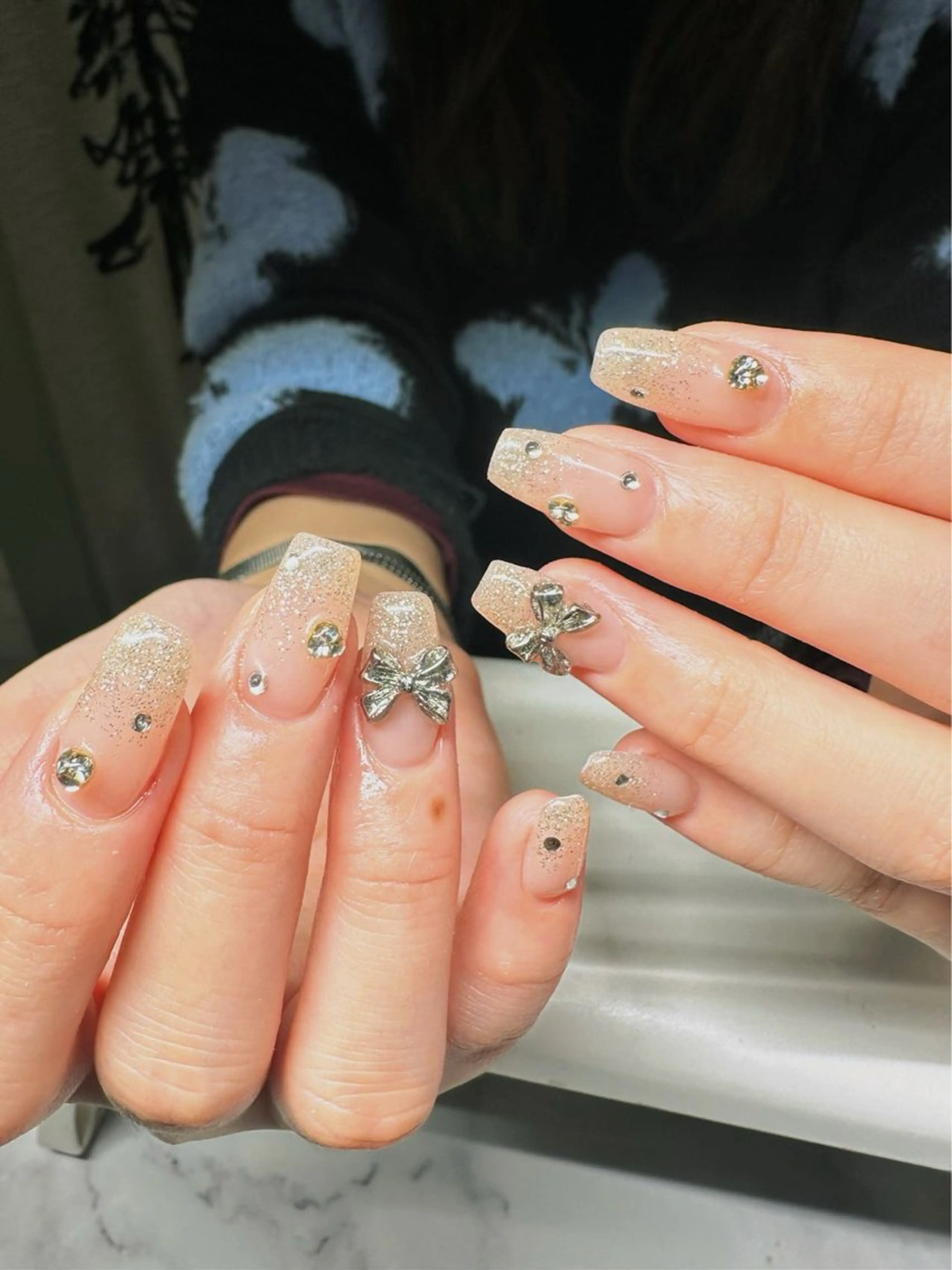 チップ長さだし☆ワンカラーorマグネットワンカラーの写真