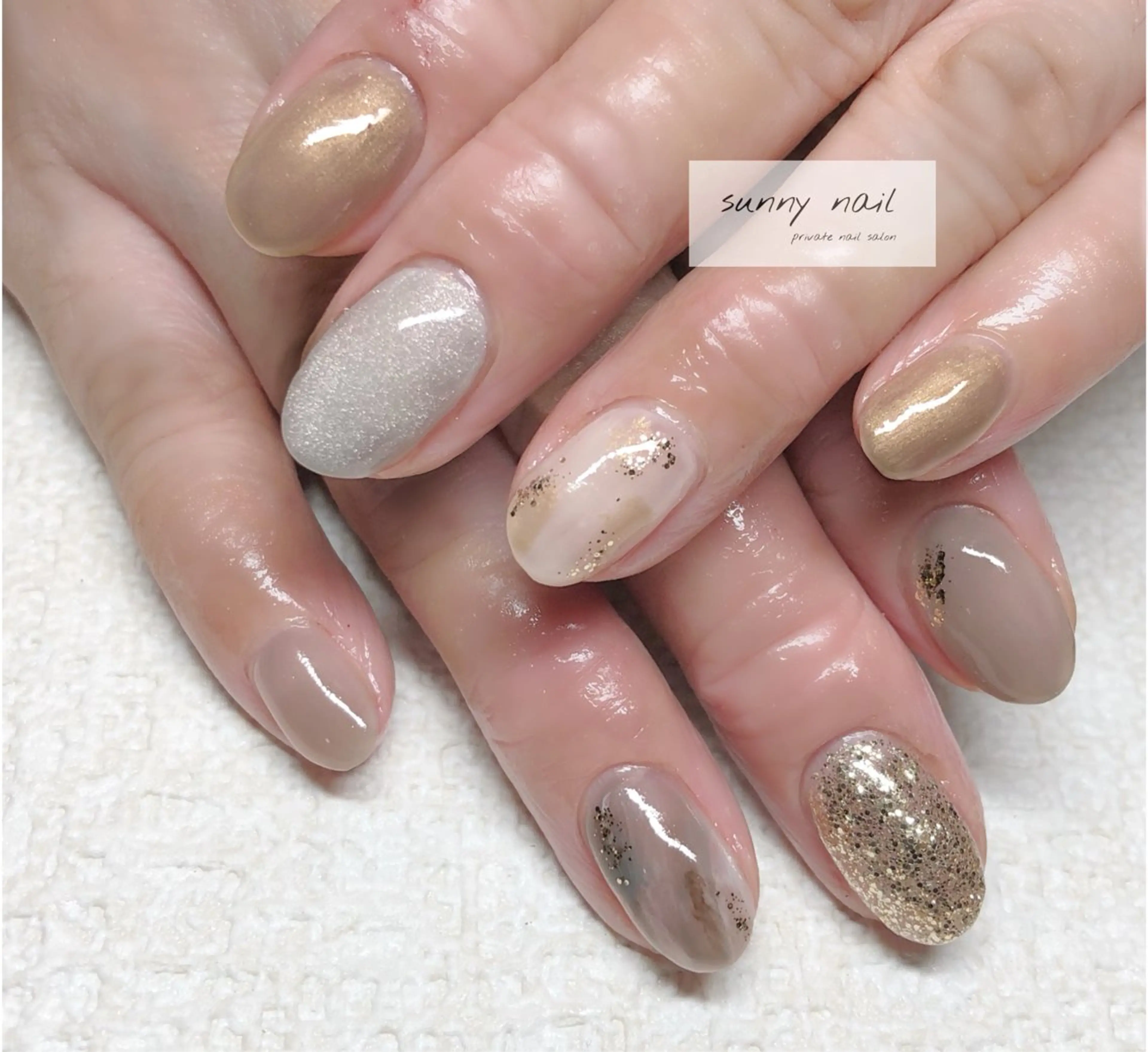 ネイル ニュアンスネイル sunny nailのネイルデザイン