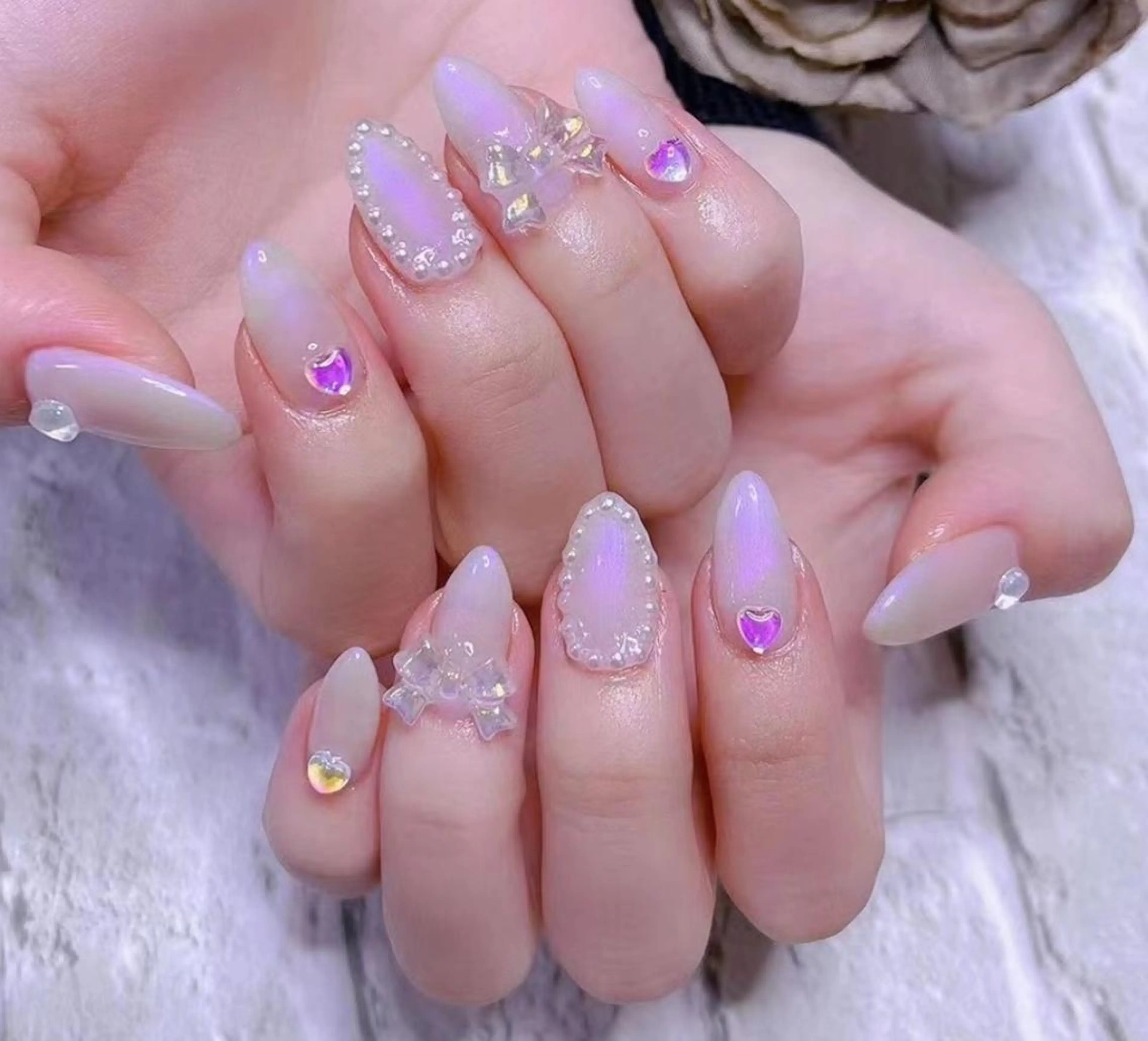 ネイル lucky nail 歌舞伎町のネイルデザイン