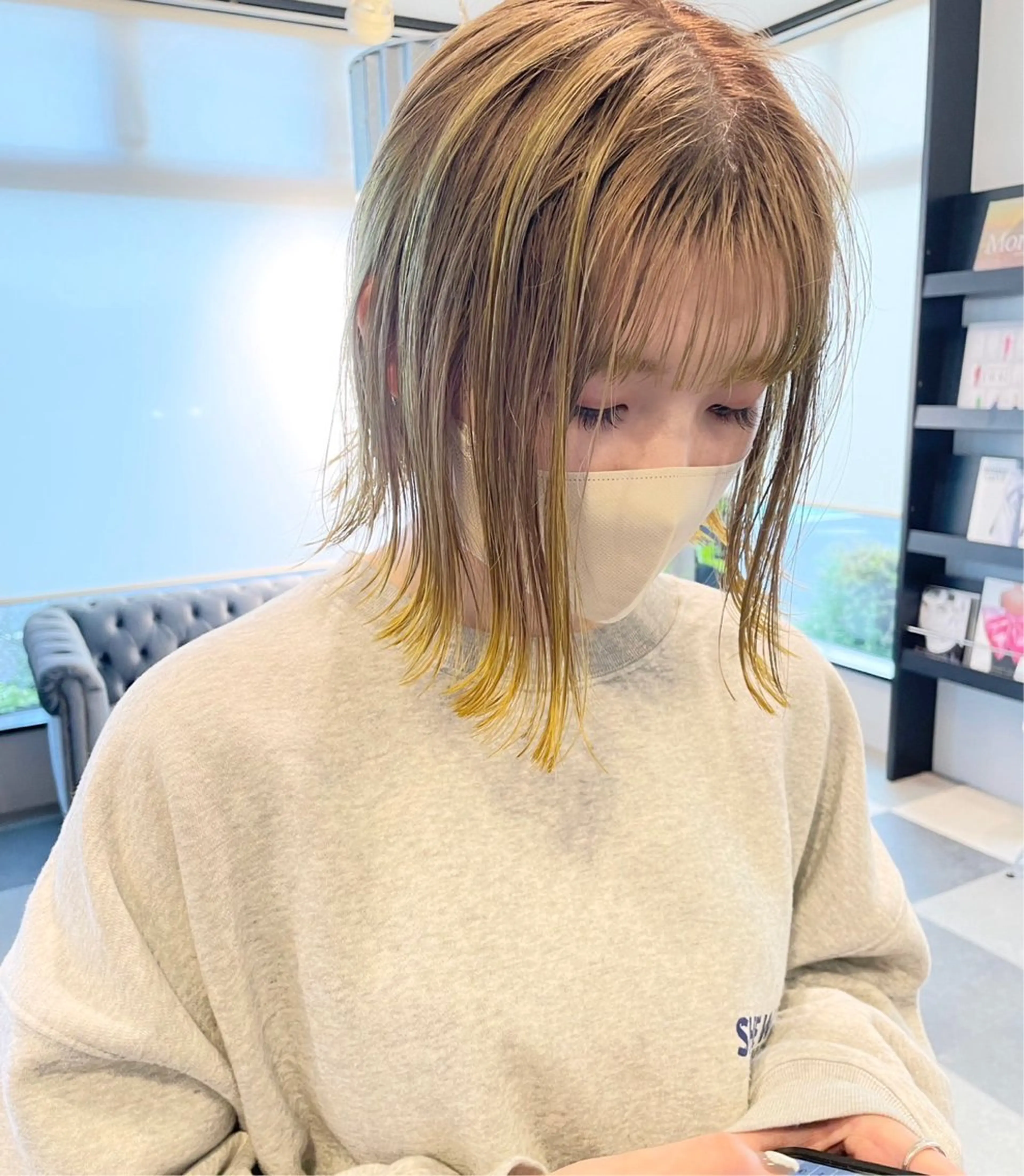 カラー ヘアカラー EARTH中野山店所属・池田 雅宏のヘアスタイル