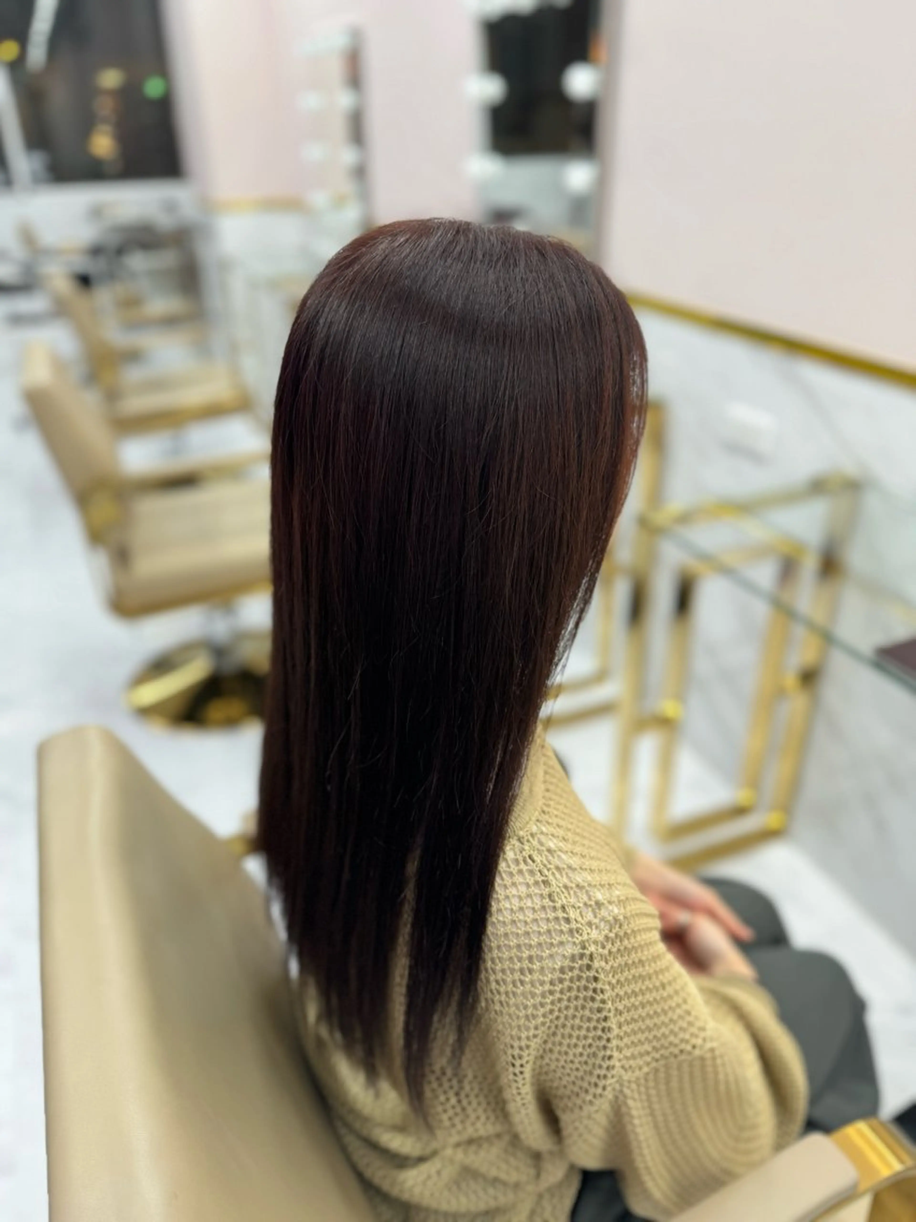 ロング カラー バレイヤージュ グラデーションカラー レイヤーカット Buzzy 大畠　慎三郎のヘアスタイル