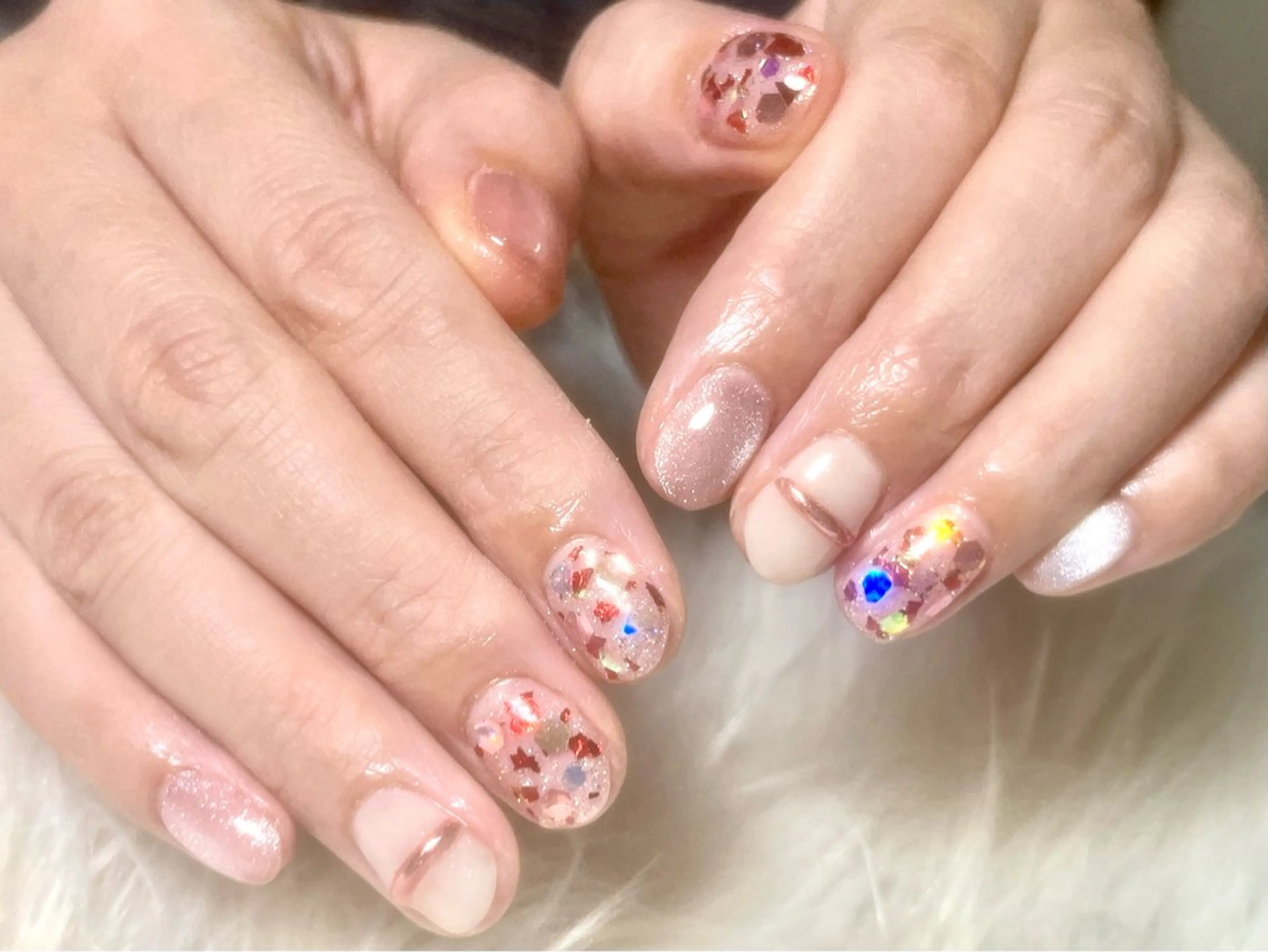 ネイル ハンドネイル ハンドケア hohomi .のネイルデザイン